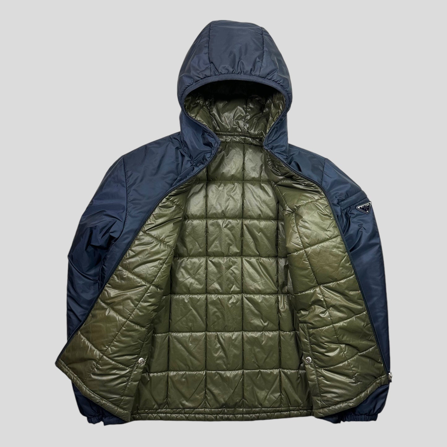 Prada Milano 2017 Reversible Nylon Puffer - IT54 (XL)