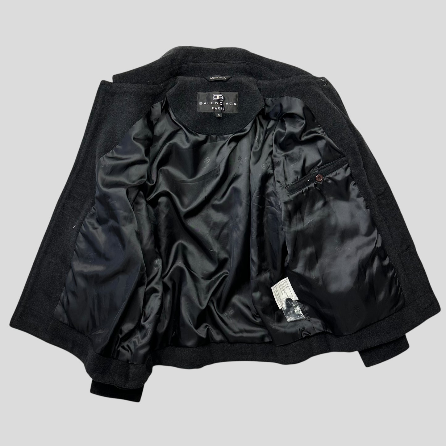 Balenciaga 90’s Wool Coach Jacket - 3 (M/L)