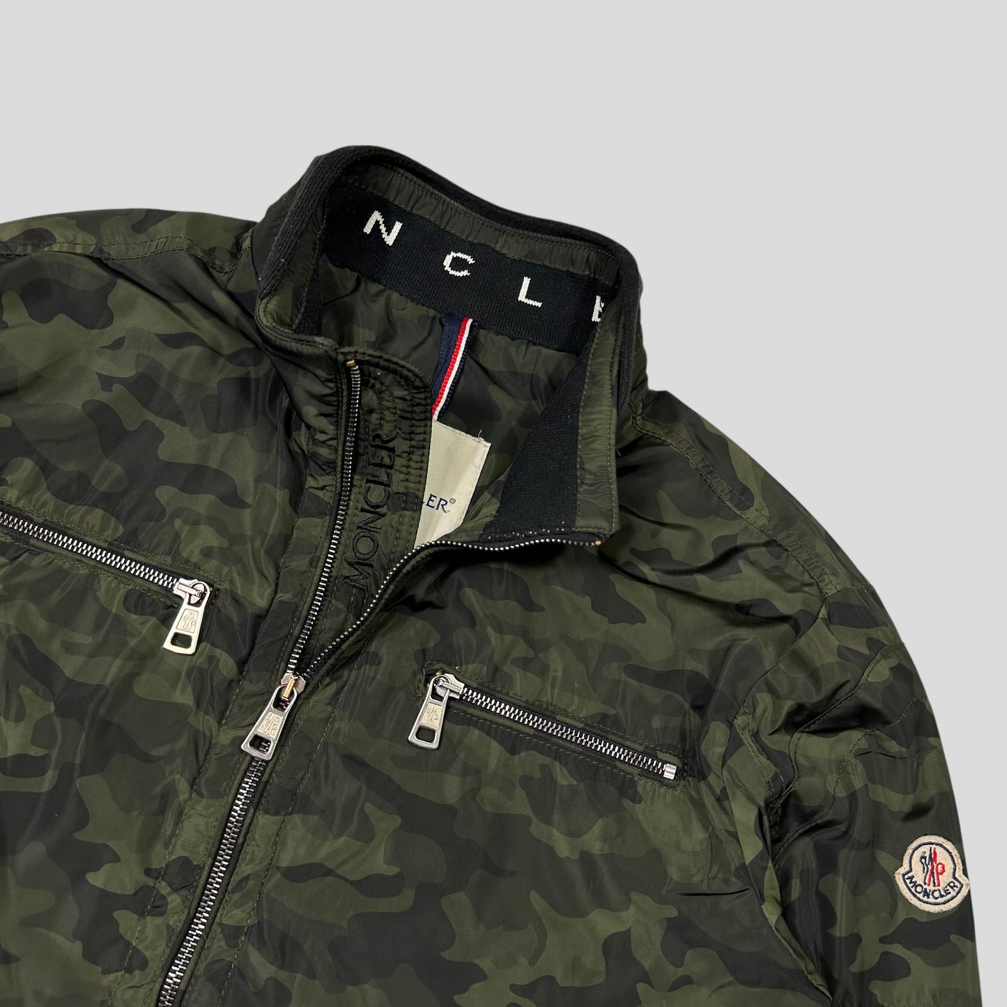 Moncler 2016 Camouflage Nylon Multipocket Bomber Jacket - 1 (S/M)