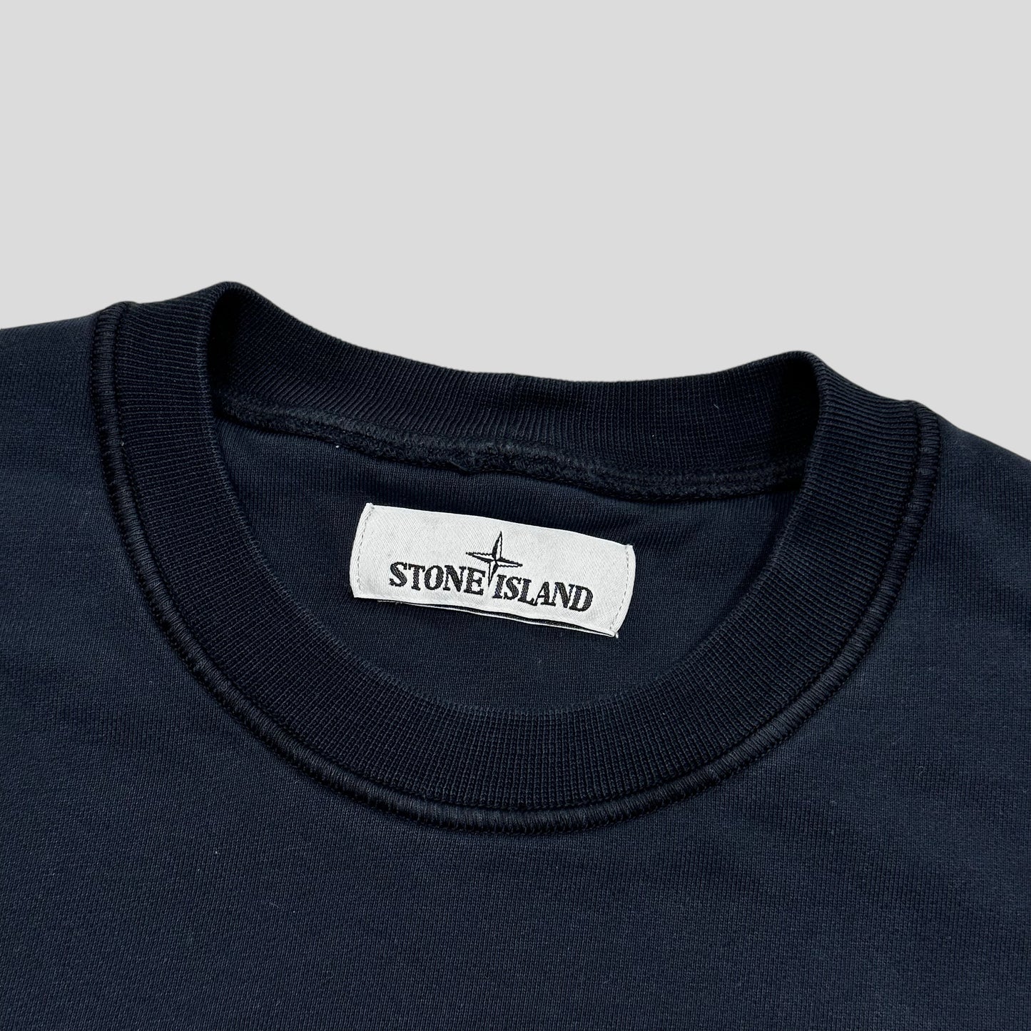 Stone Island Navy Crewneck - S