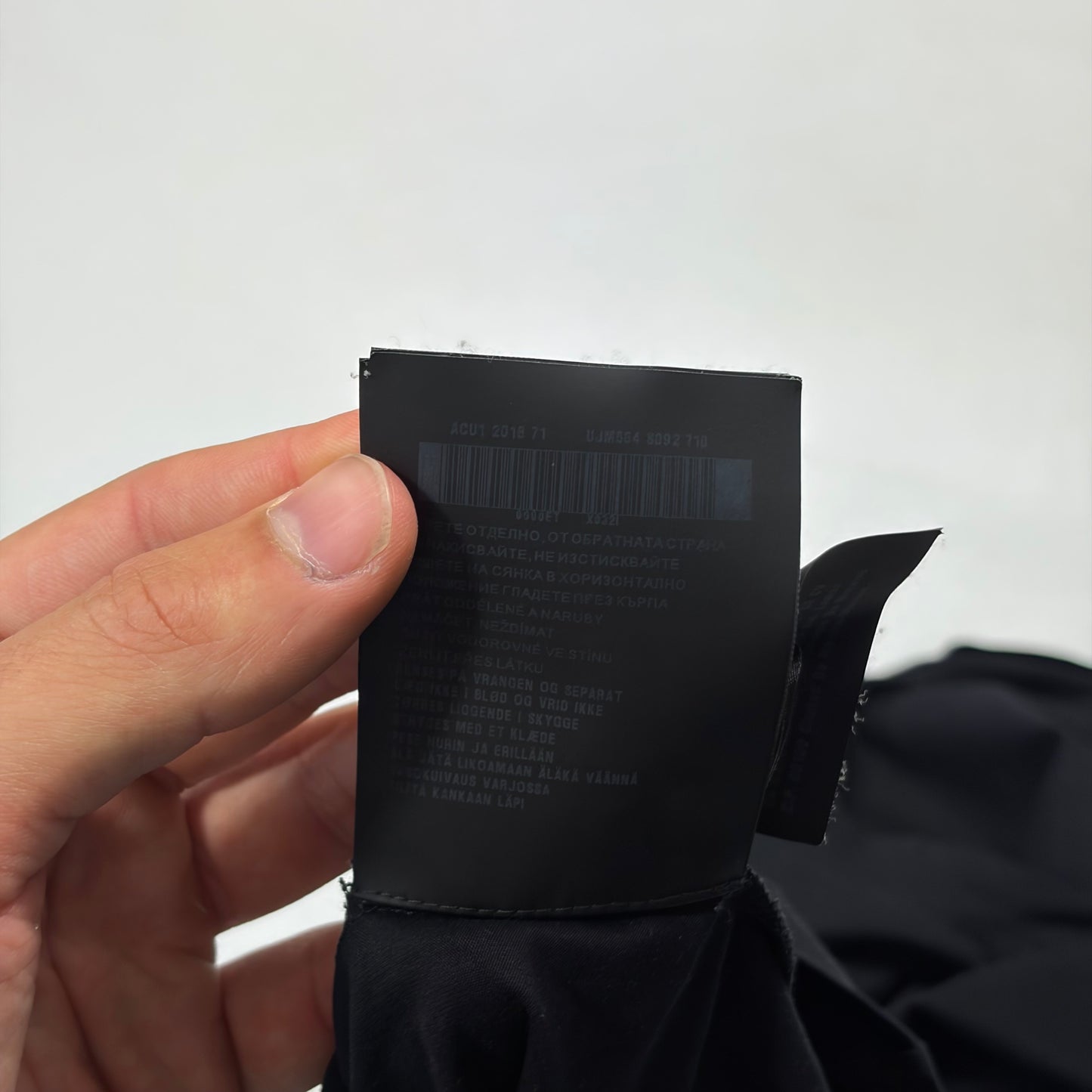 Prada Milano 2018 Black Tab Mini Logo T-shirt - M