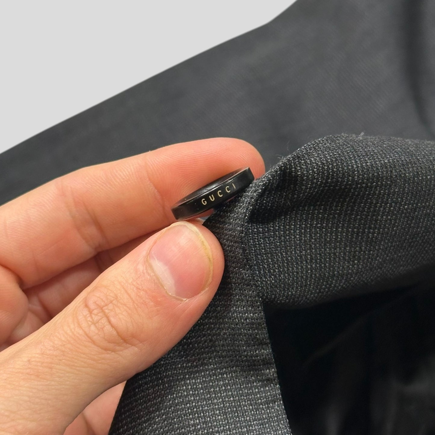 Gucci 00’s Textured Wool Suit Blazer + Trousers - IT46 (S/M)