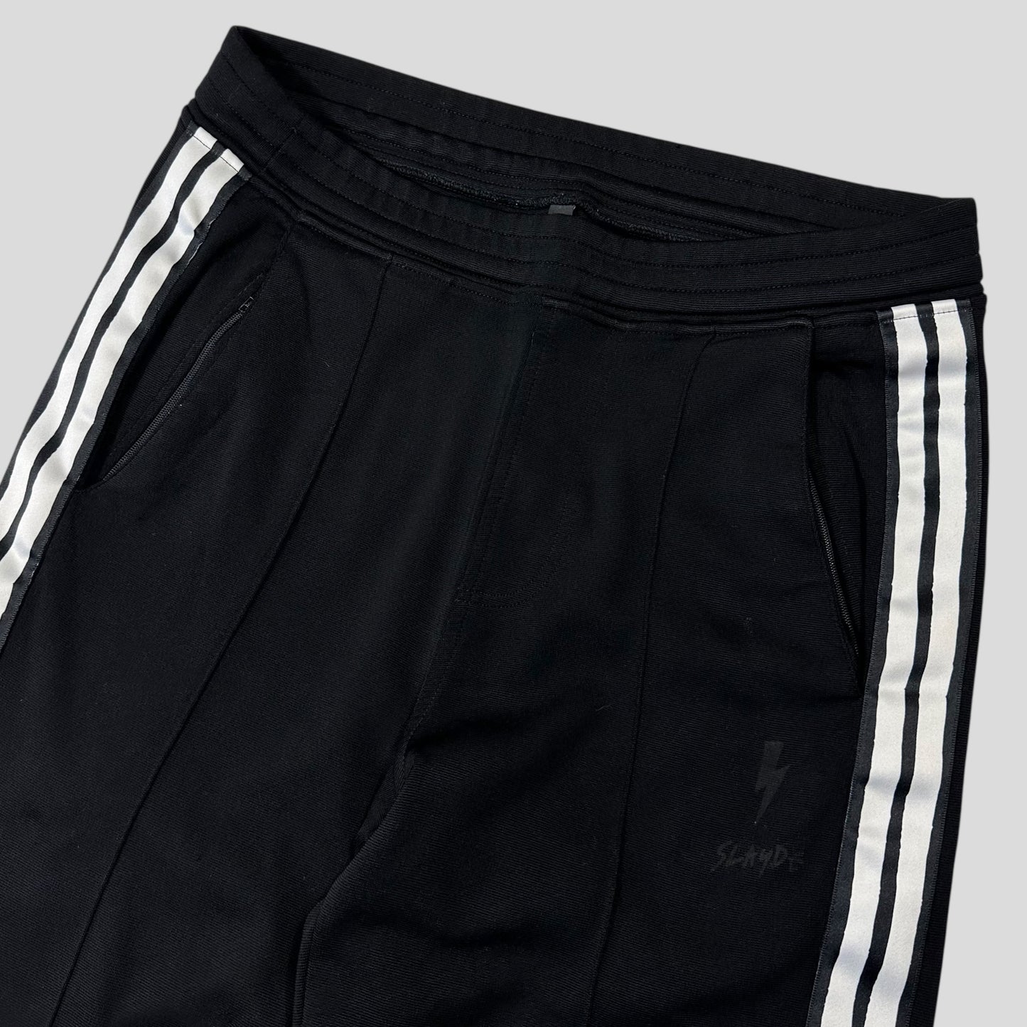 Neil Barrett 2020 Pleated Striped Taped Slim Tracksuit Bottoms - S/M