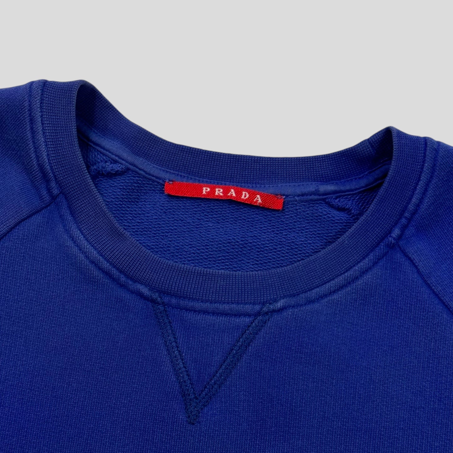 Prada Sport 2007 Blue Crewneck - M