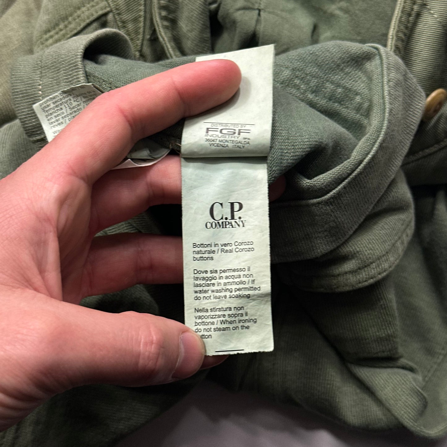 CP Company 00’s Multipocket Cotton Collared Chore Jacket - L