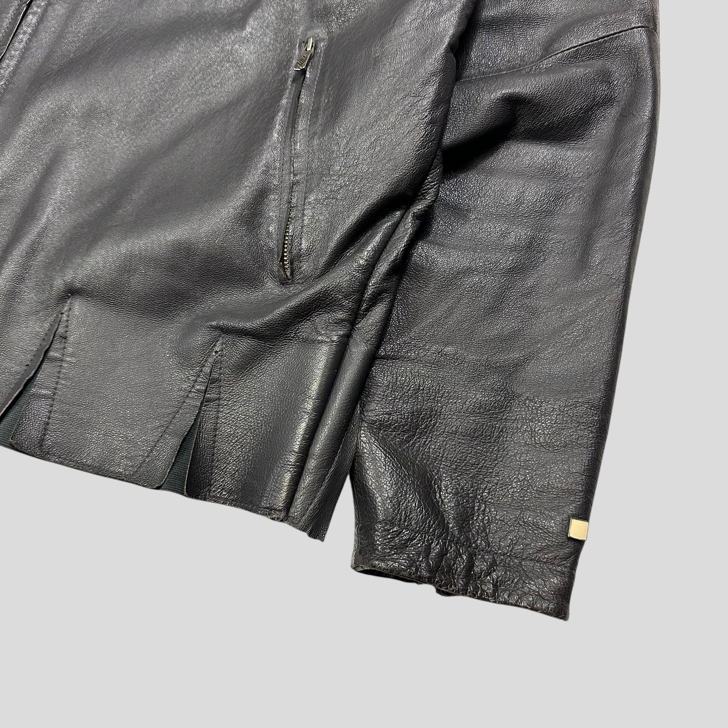 Nike 2007 Tony Spackman Articulated Slice Leather Jacket - L