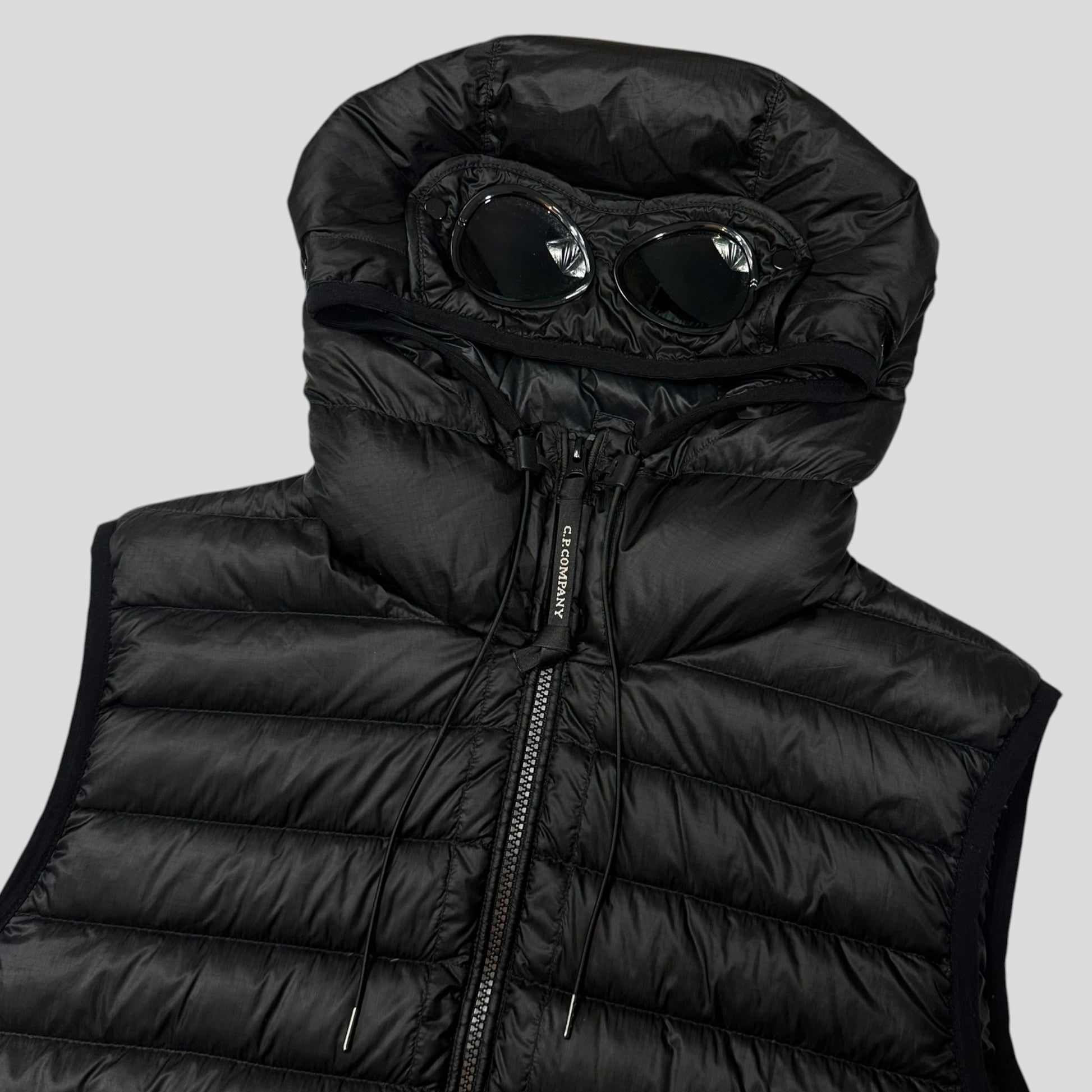 dd shell goggle vest CP Company 2022 DD Shell Goggle Puffer Gilet Vest