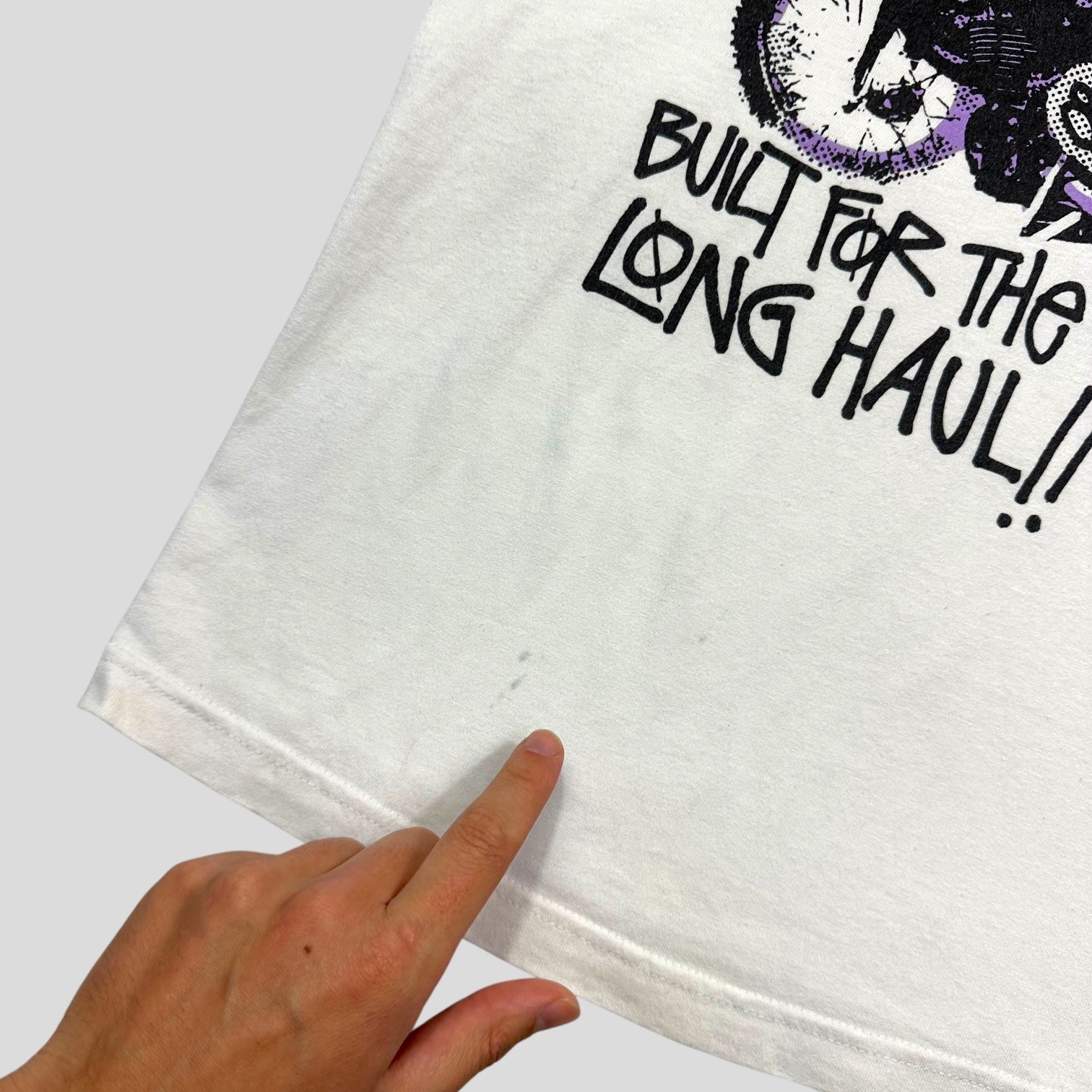 Stussy 00's Motorcross Long Haul T-shirt - M – Warmwaves