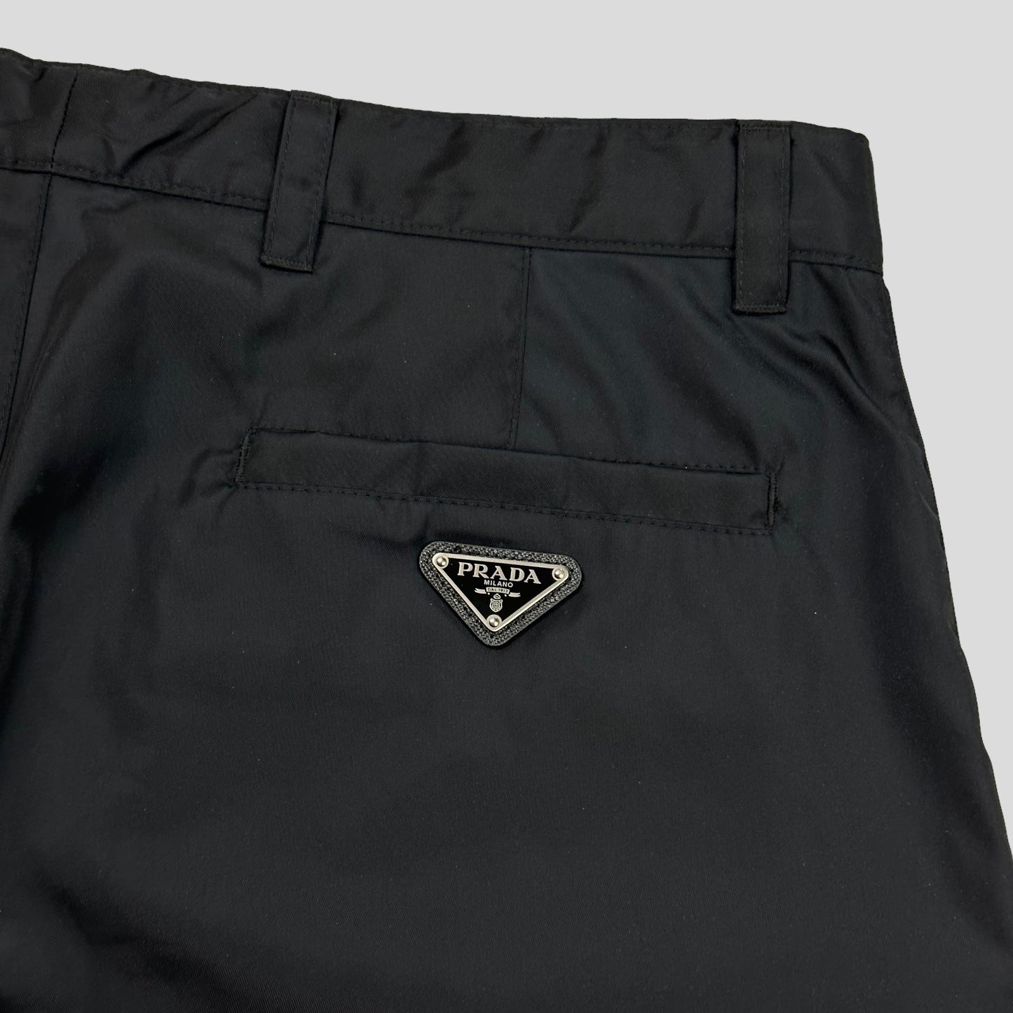 Prada Milano 2021 Re-nylon Baggy Bermuda Shorts - IT52