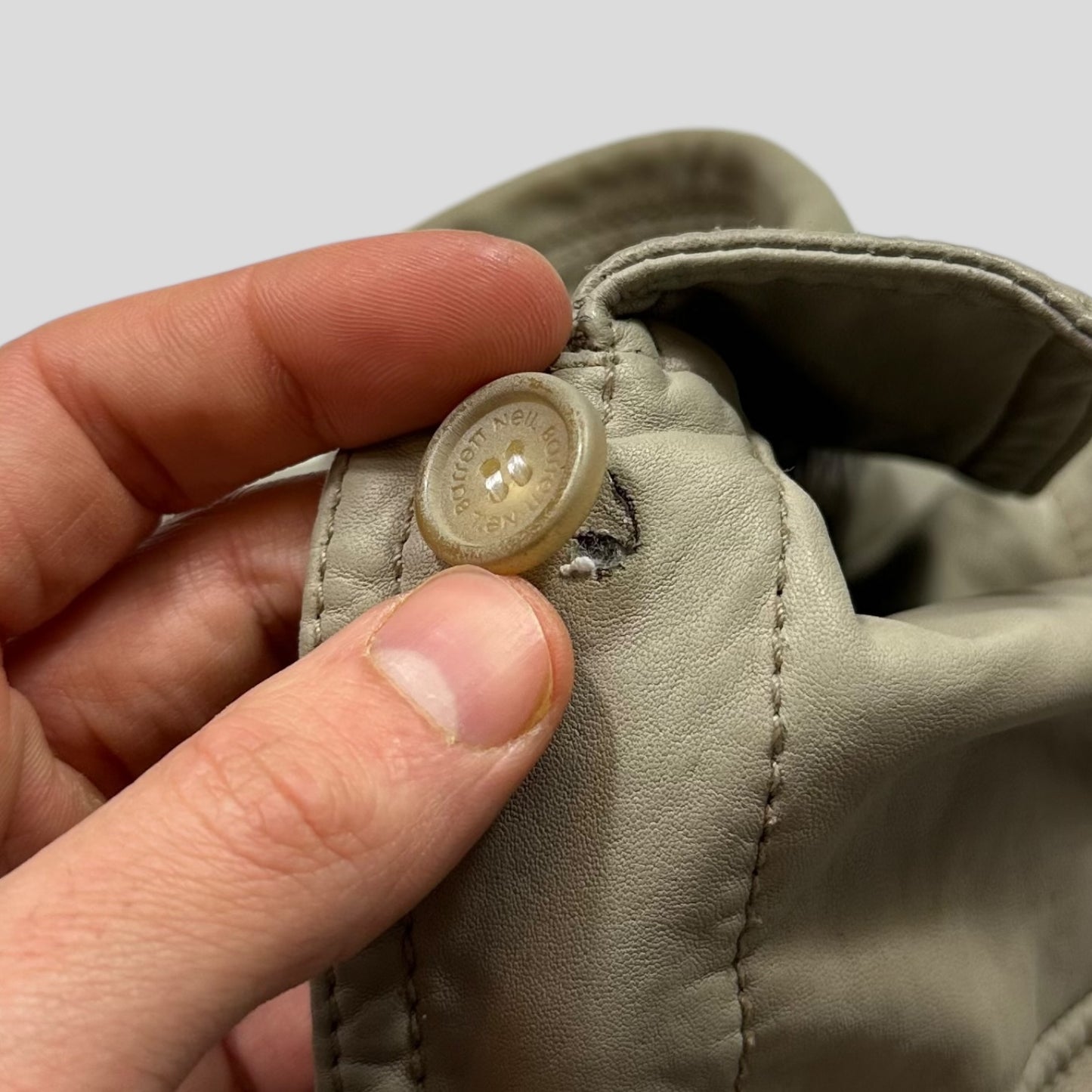 Neil Barrett 00’s Brad Pitt Leather Multipocket Moto Jacket - XS/S