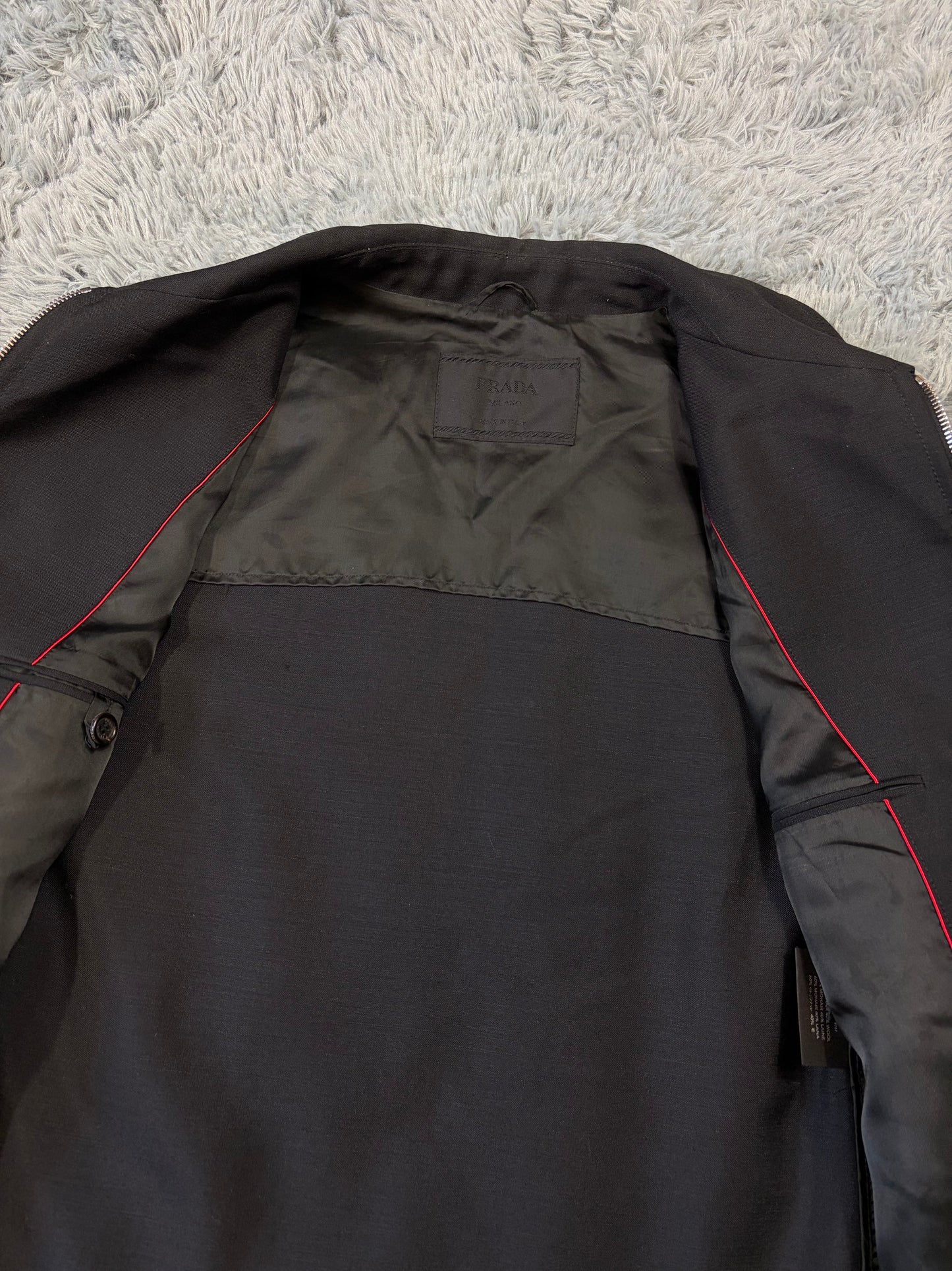 Prada Milano FW00 Mohair Blouson Jacket - M/L