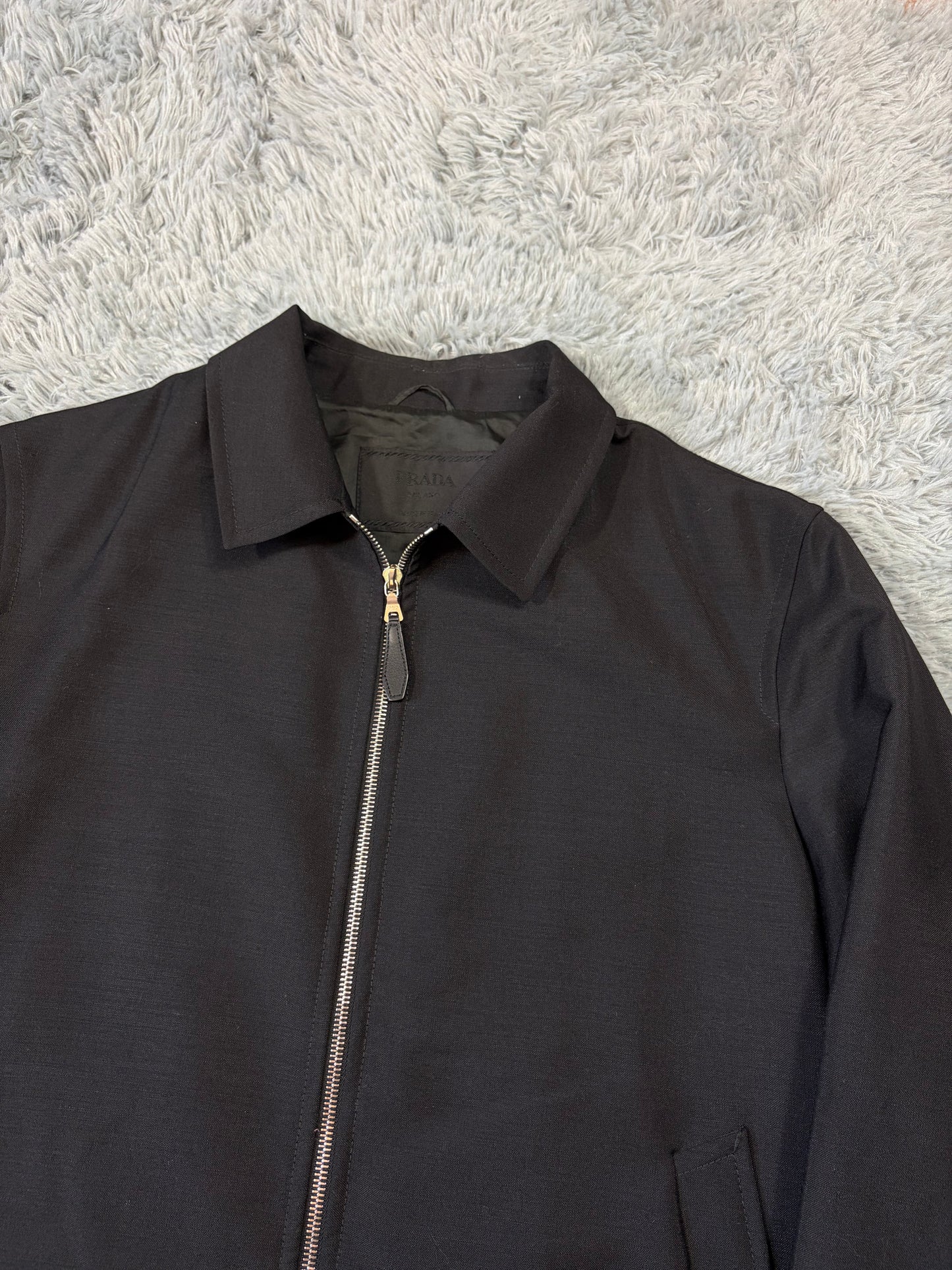 Prada Milano FW00 Mohair Blouson Jacket - M/L