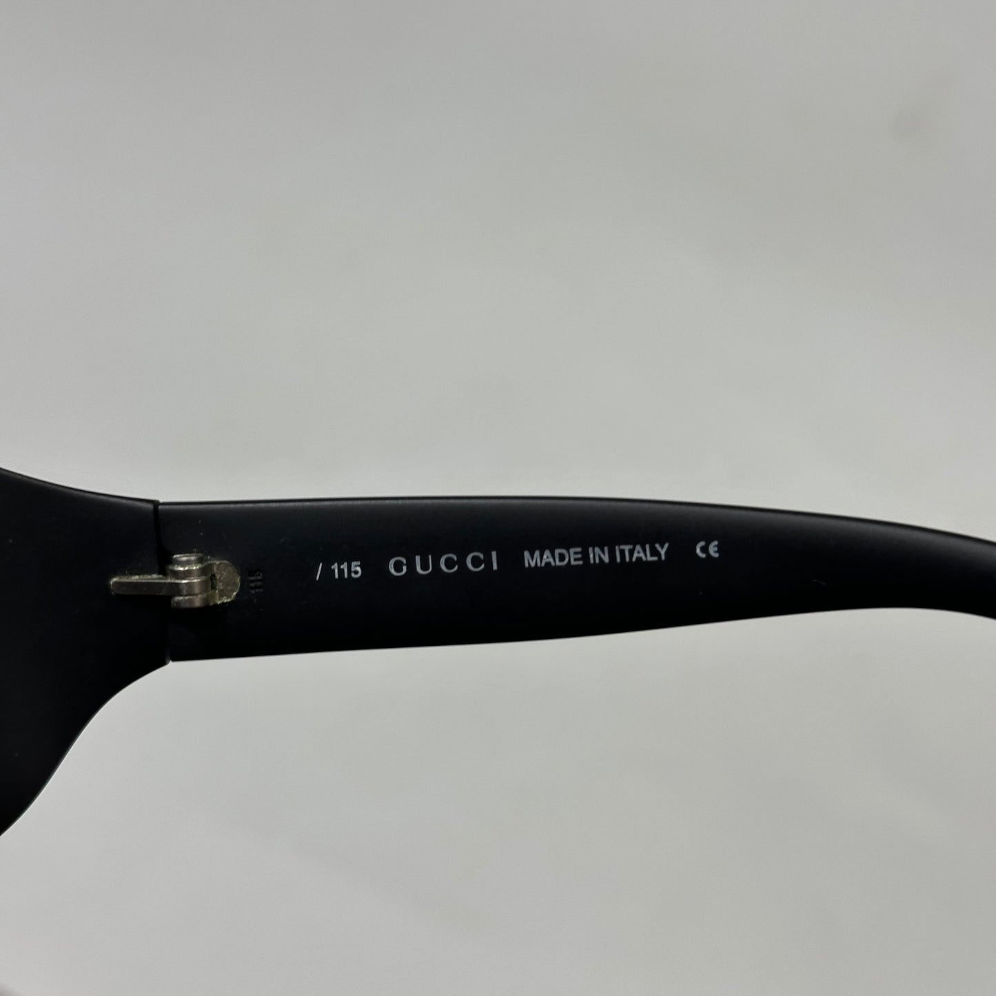 Gucci by Tom Ford 1999 Campaign Matte Black Sunglasses