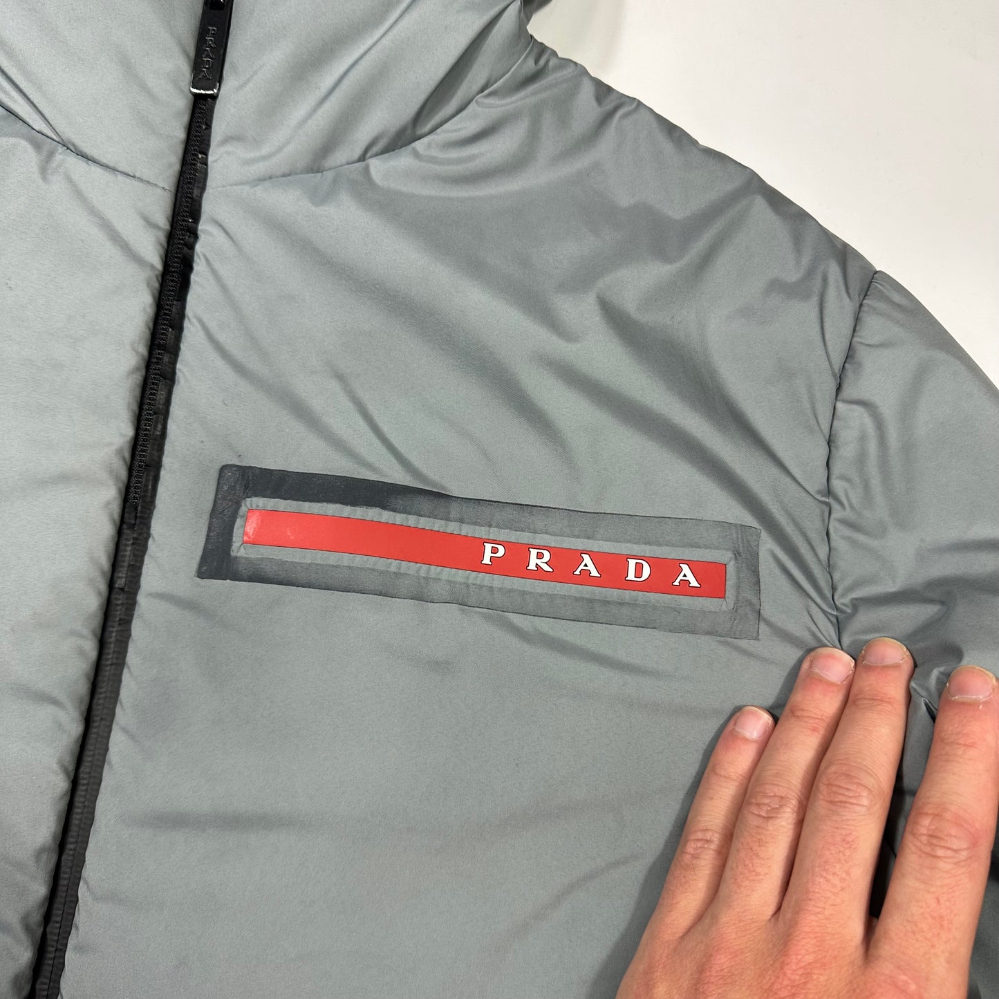 Prada 2021 Linea Rossa Graphene Padded Puffer Jacket - L