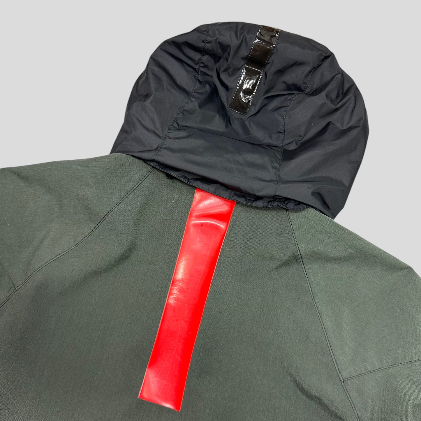 Prada Sport 2000 Green Ballistic Nylon Goretex Jacket - M/L