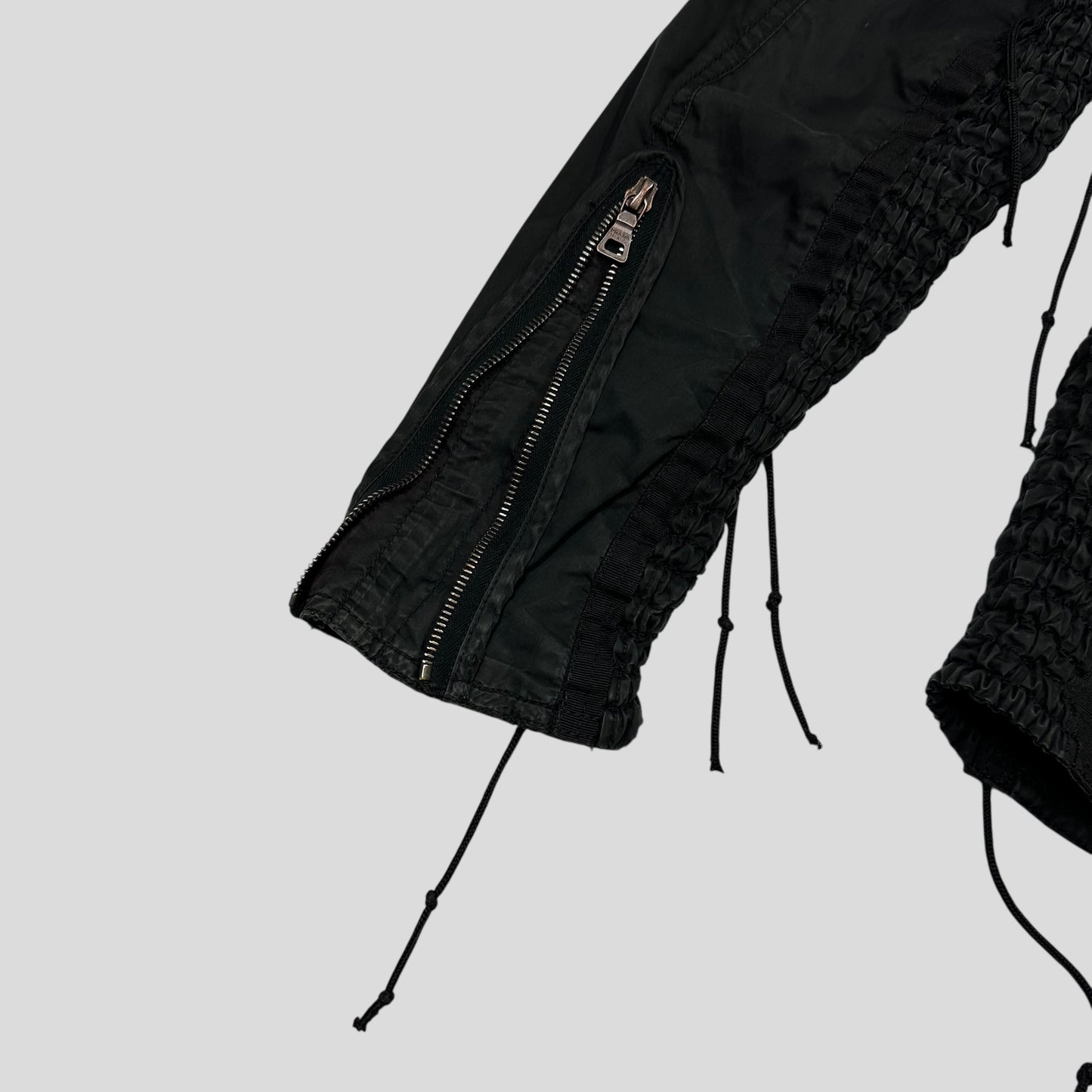 Prada Sport 00’s Tassle Detailed Cotton Multipocket Biker Jacket - IT50 (M)