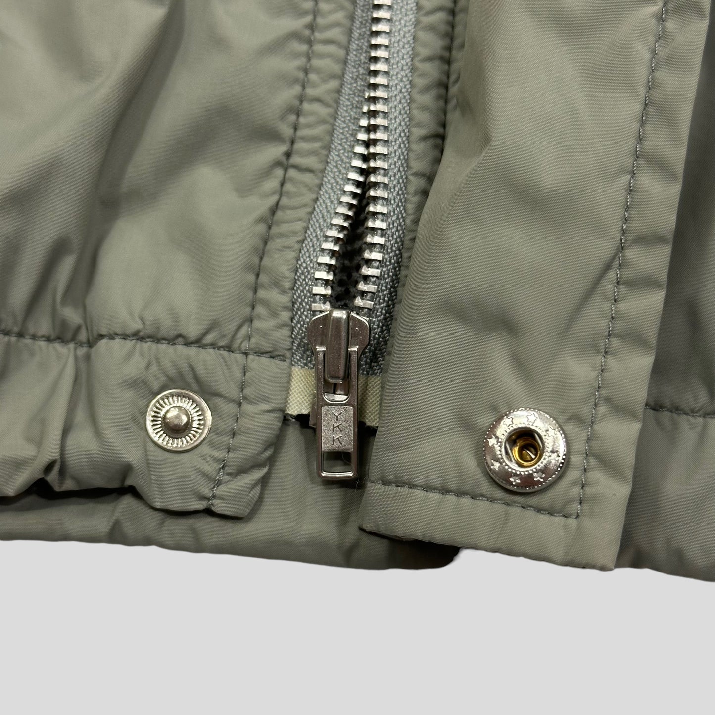 CDG Shirt 00’s Technical Nylon Curve Panelled Jacket - M