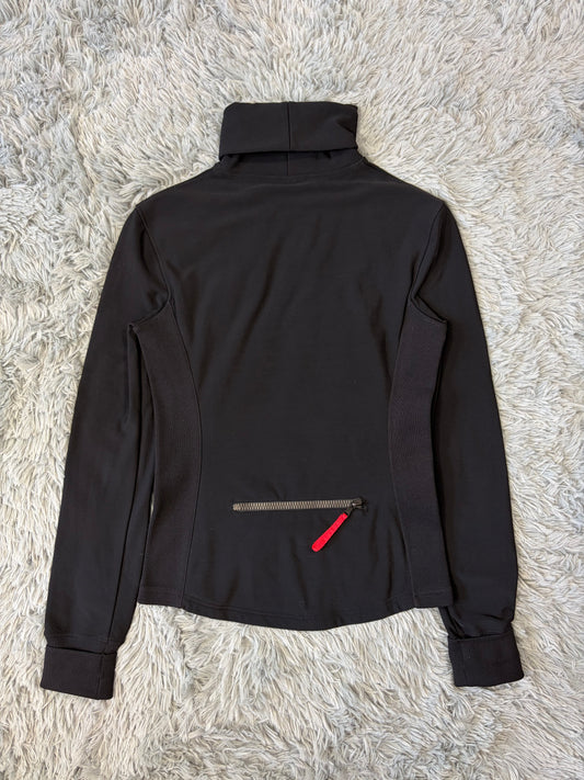 Prada Sport AW00 Nylon Stretch Contrast Seam Stash Pullover - XS/S