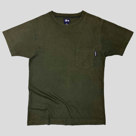 Stussy 90’s Made in USA Pocket T-shirt - M