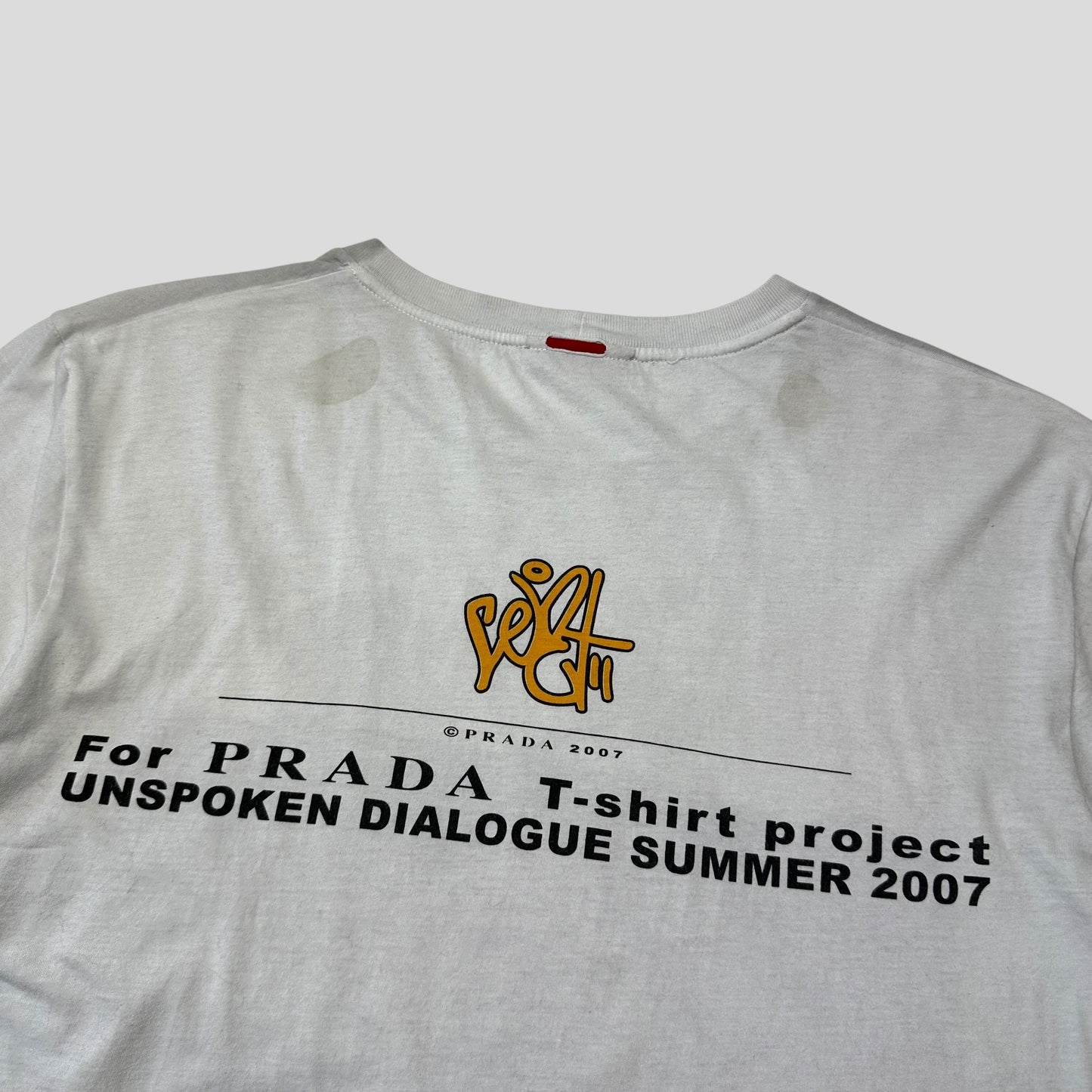 Prada Sport 2007 Unspoken Dialogue Graphic T-shirt - M
