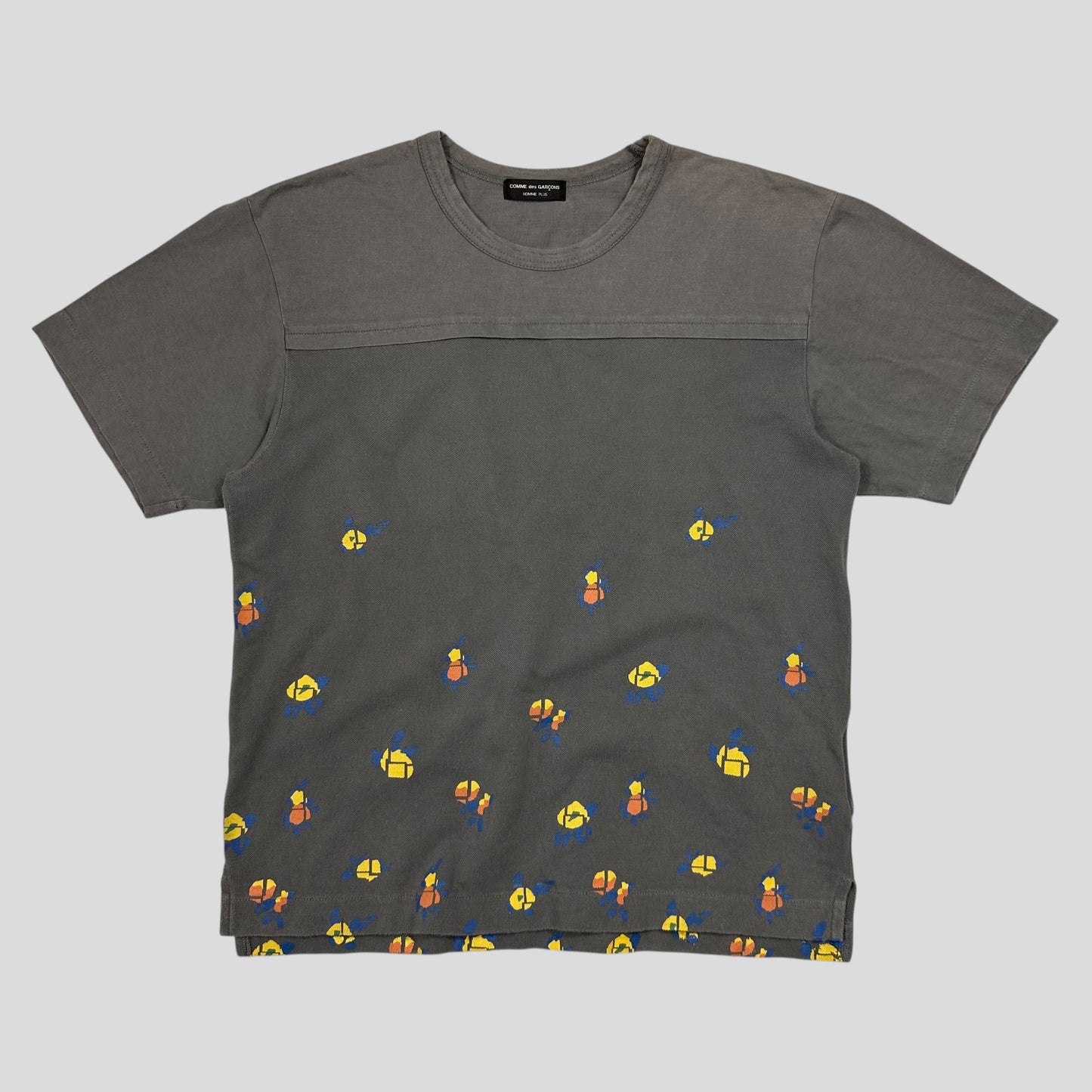 Comme Des Garçons Homme Plus 2001 Geometric Panelled T-shirt - S/M