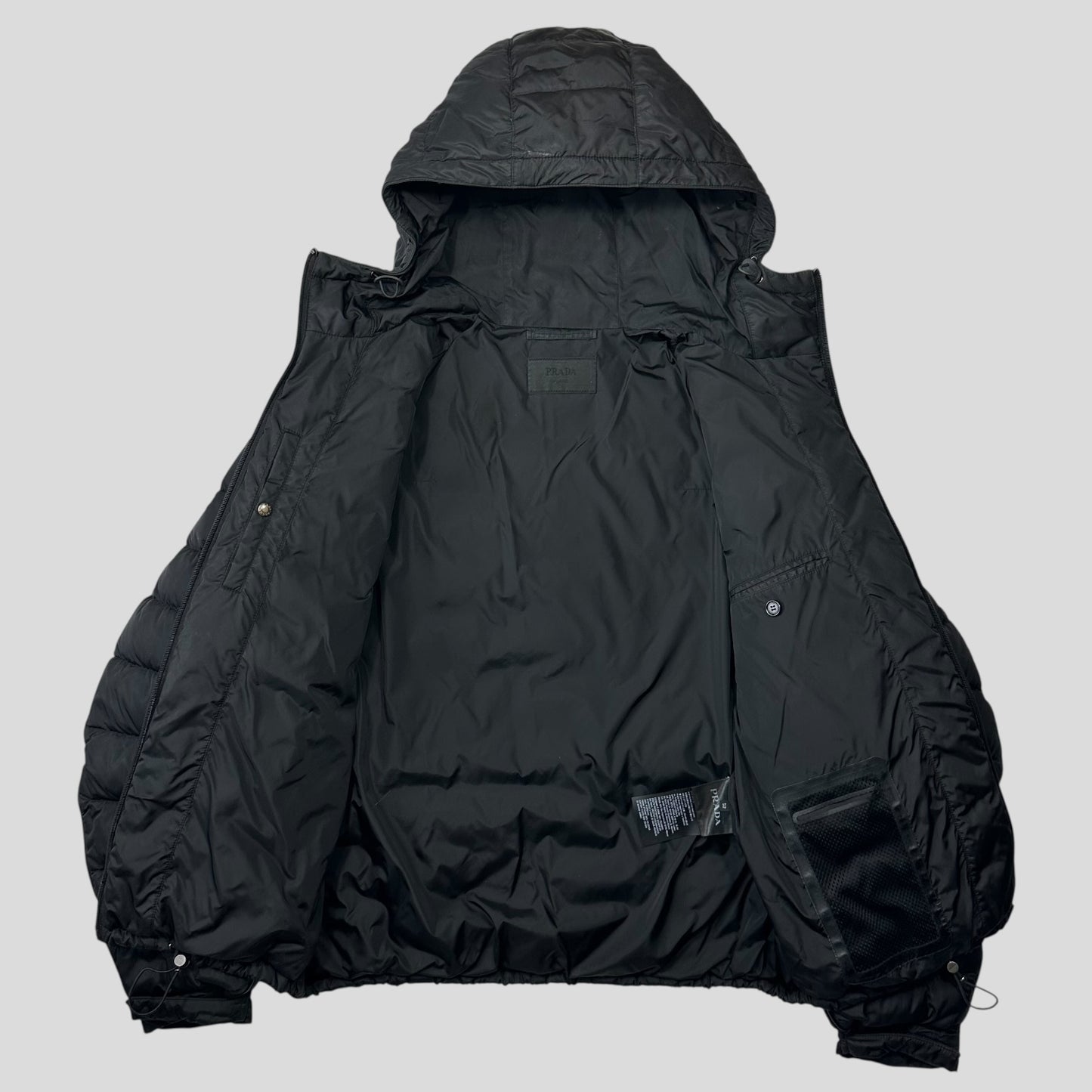 Prada 2018 Laminated Nylon Duck Down Puffer - IT52 (L)