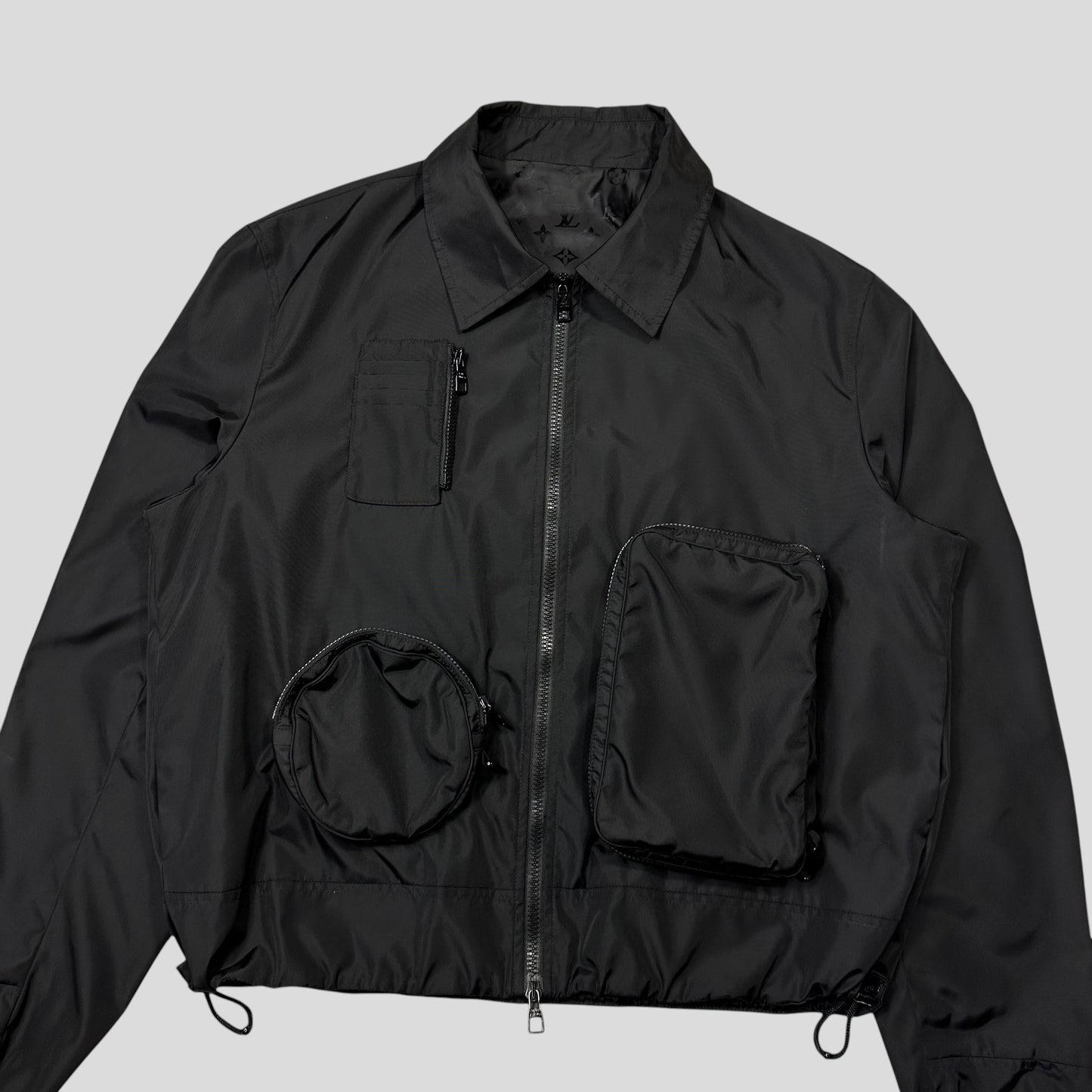 Louis Vuitton by Virgin Abloh 2020 Boxy Nylon Utility Jacket - IT48 (L)
