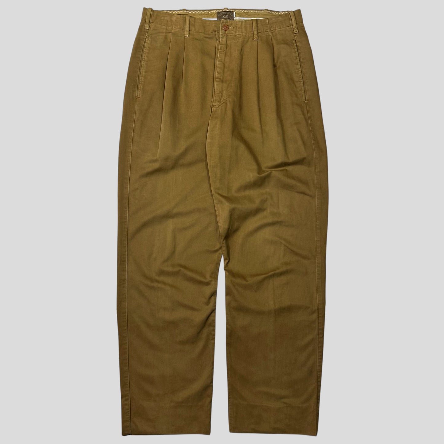 CP Company 1989 Continuative Garment Pleated Moleskin Trousers - 32