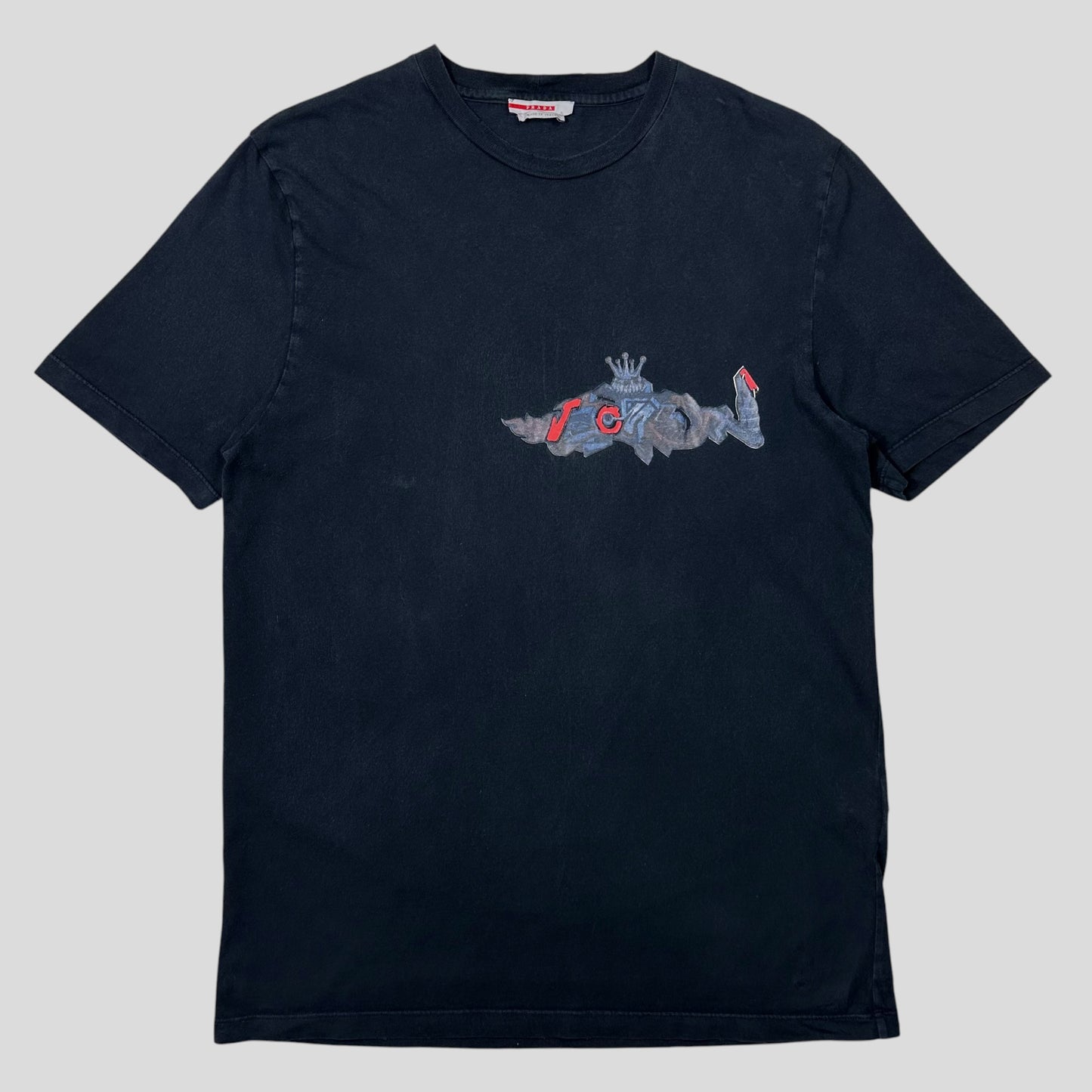 Prada Sport 2006 Unspoken Dialogue Graphic T-shirt - M