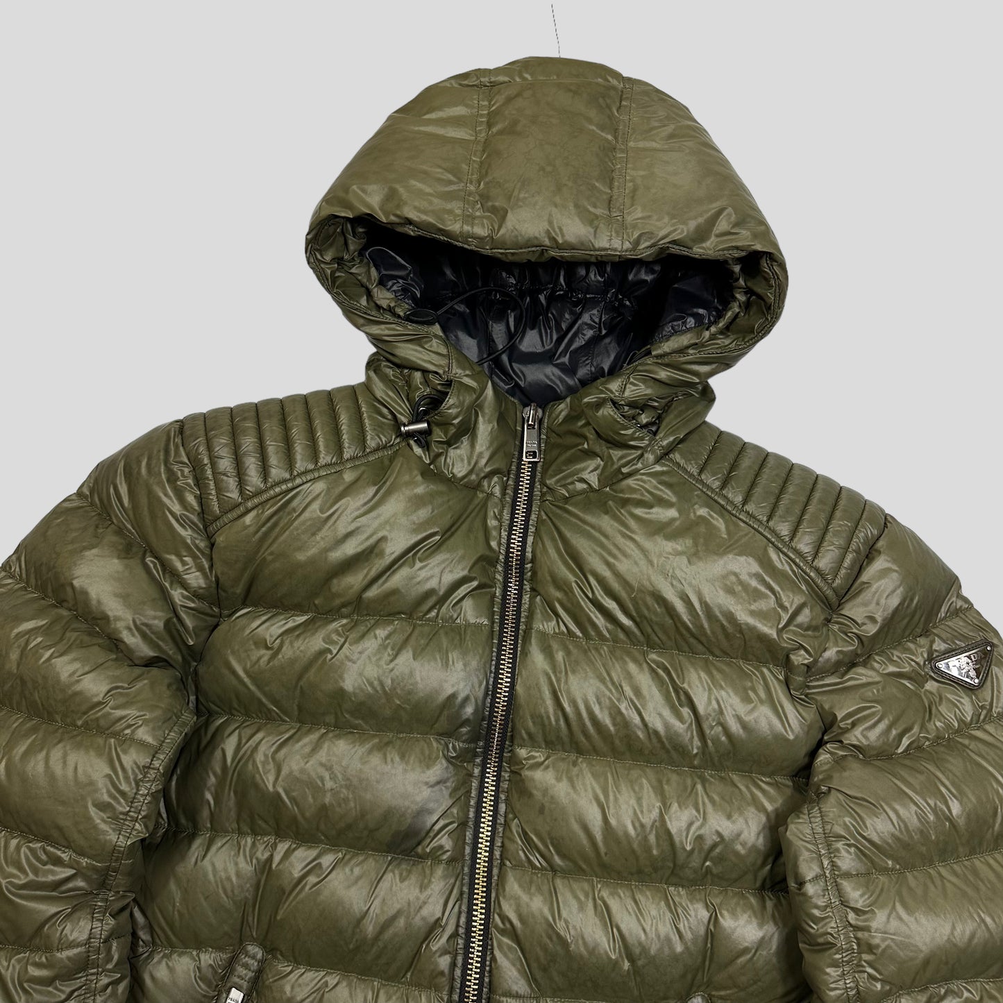Prada Milano 2014 Nylon Goose Down Puffer Jacket - IT52