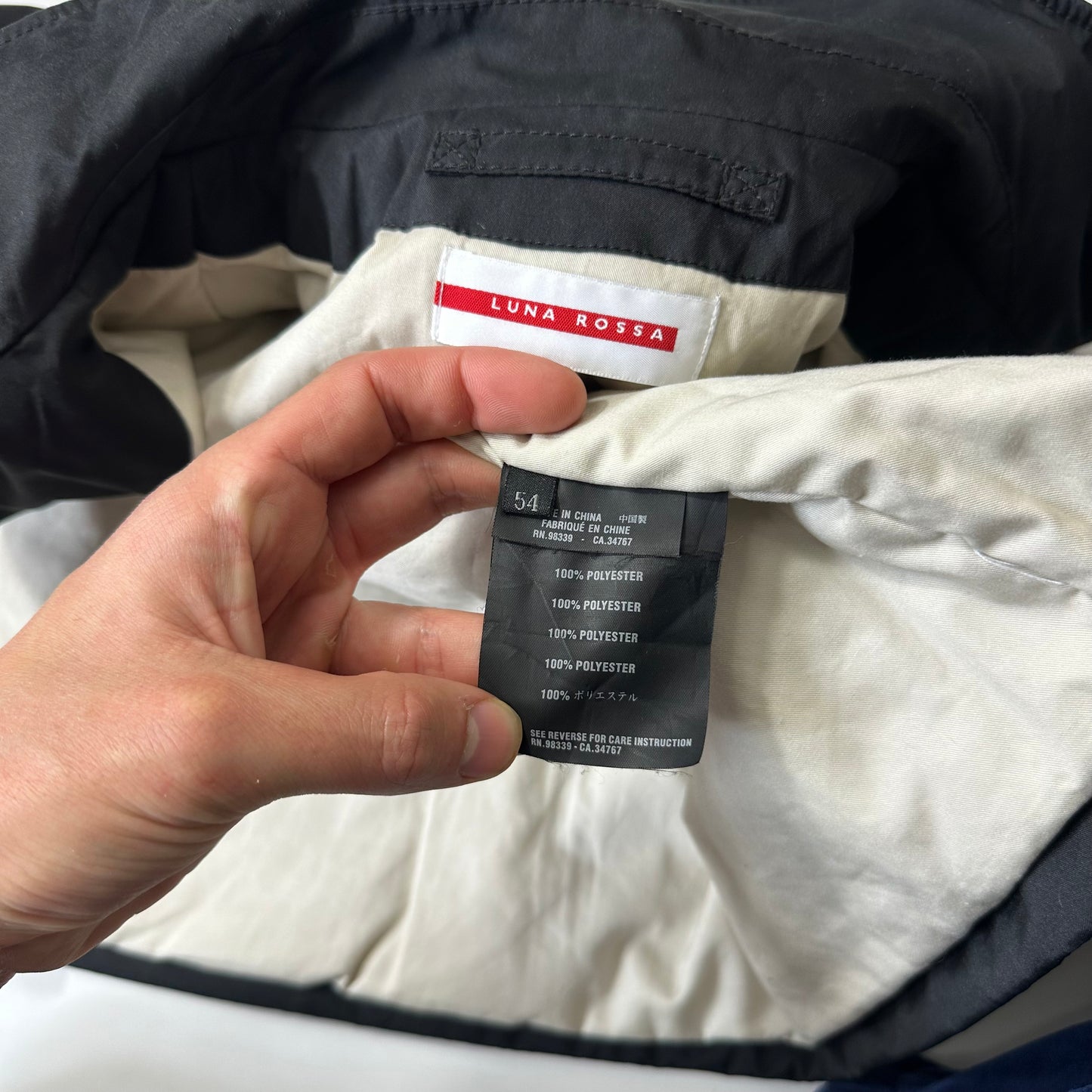 Prada Luna Rossa 00’s Goretex Padded Sailing Gilet Jacket - IT54