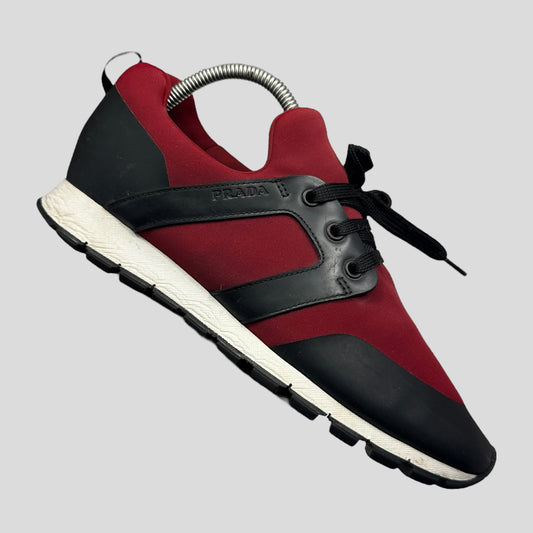 Prada Matchrace Light Neoprene Trainers - UK7