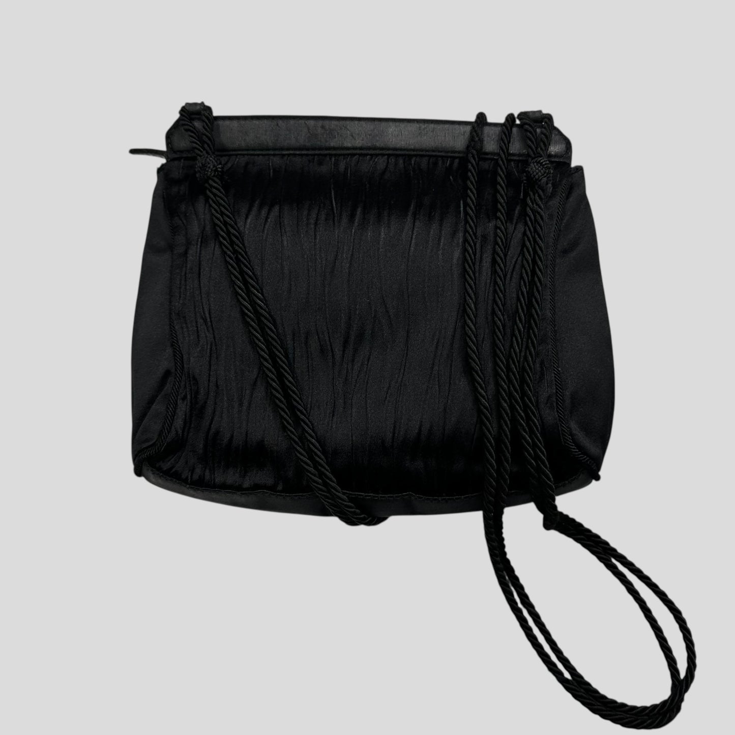 Prada Milano 90’s Velvet Textured Stripe Crossbody Bag