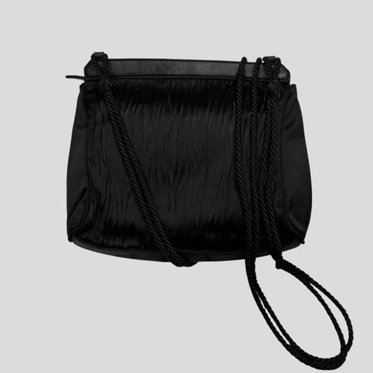 Prada Milano 90’s Velvet Textured Stripe Crossbody Bag