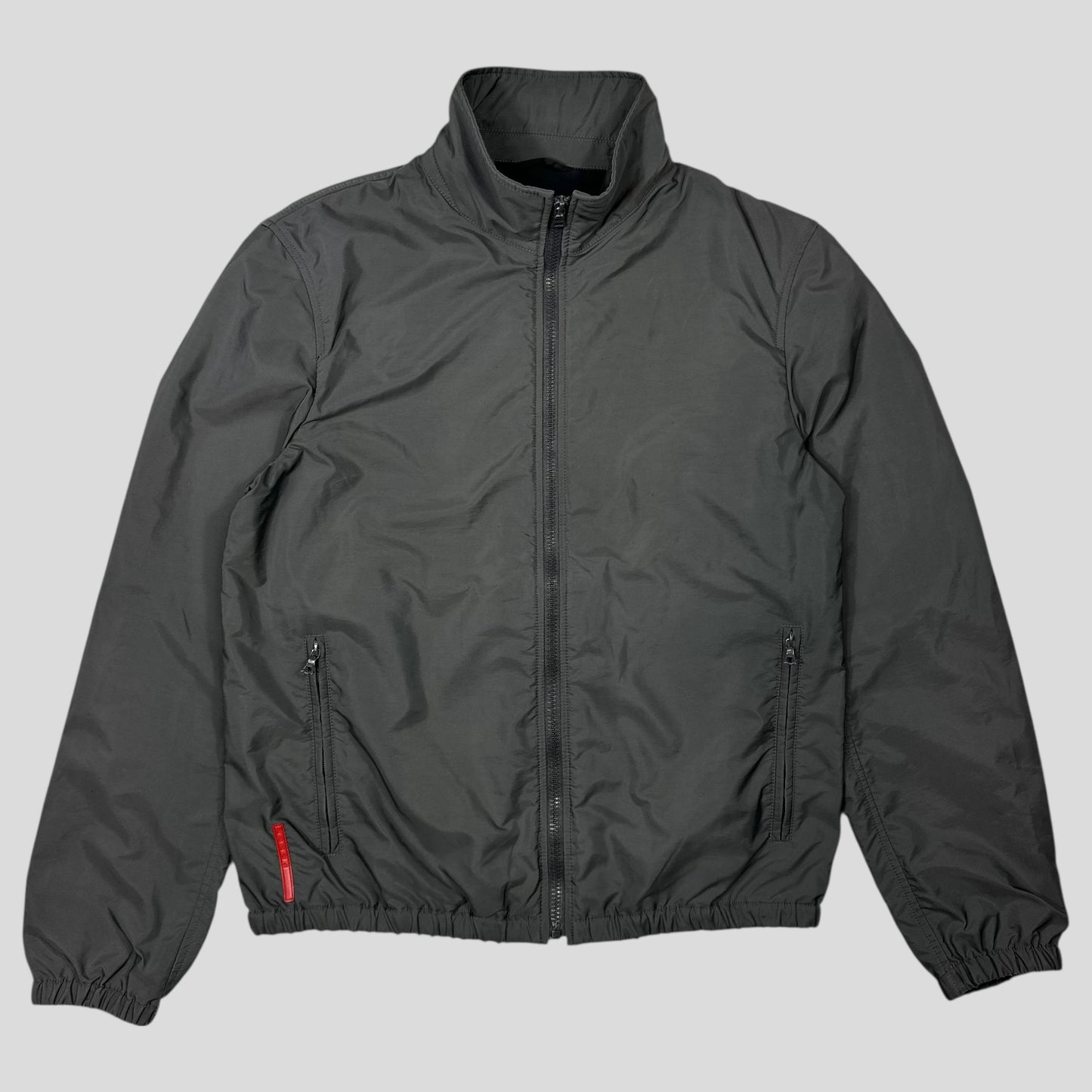 Prada Sport 2009 Soft Metallic Polyester Harrington Jacket - IT50 (M)