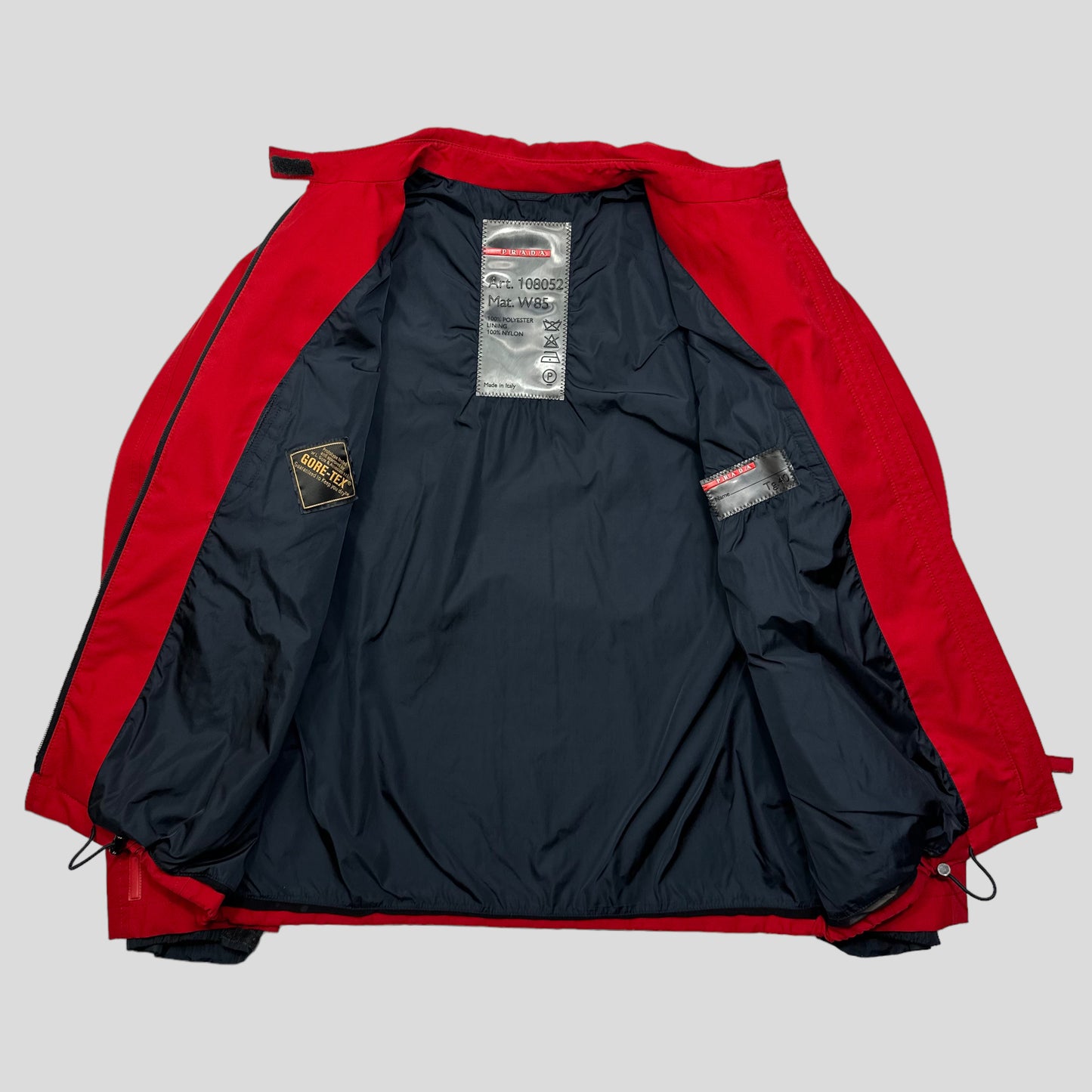 Prada Sport SS00 Goretex Bucket Hat & Harrington Jacket Set - S/M