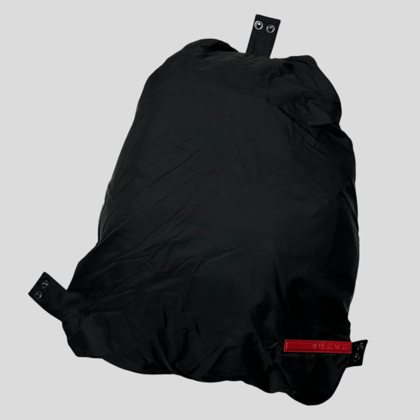 Prada Sport AW00 7 in 1 Nylon Padded Goat Fur Modular Bag Jacket - IT42 (S)