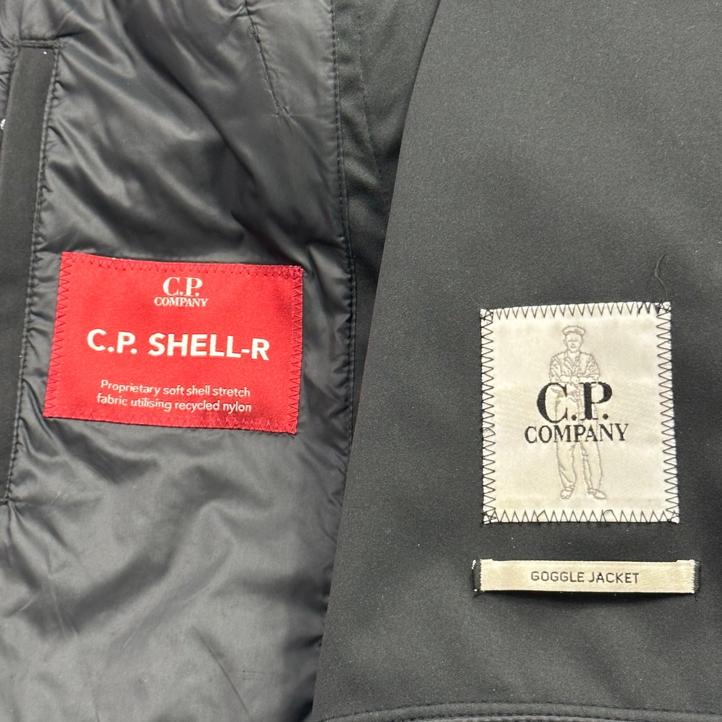 CP Company Soft Shell Goggle Jacket - S/M