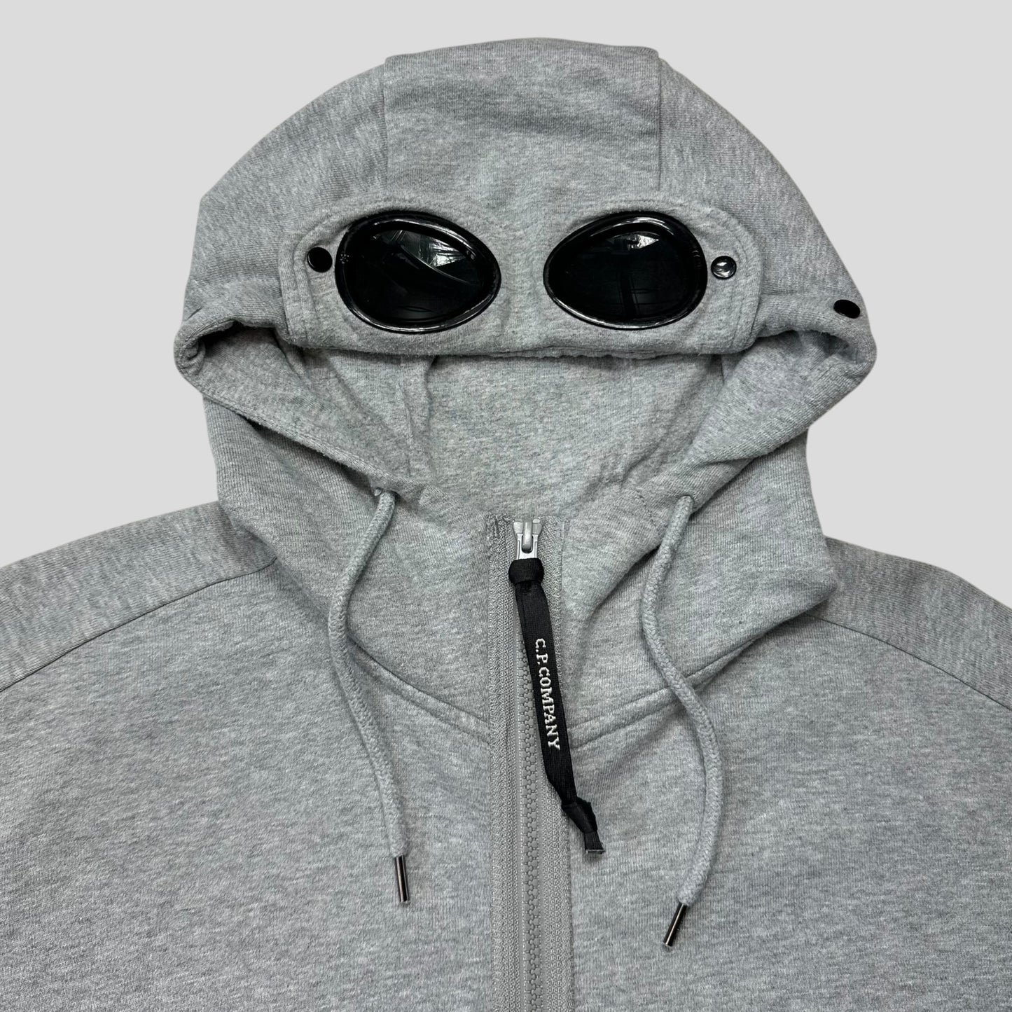 CP Company 2021 Goggle Hood Thick Zip-up Hoodie - L