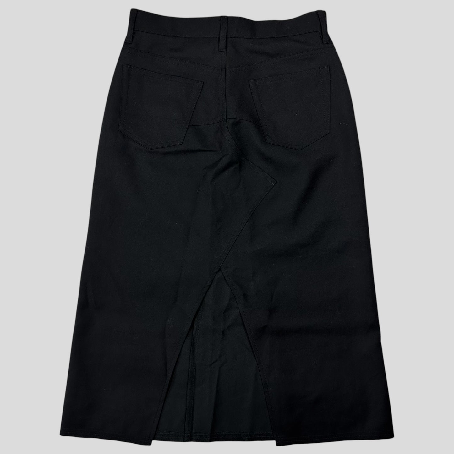 Comme Des Garçons Junya Watanabe 2015 Wool Long Skirt - M