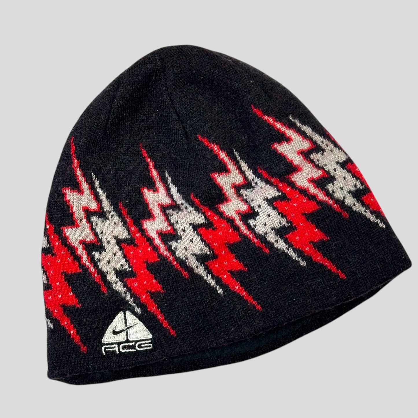 Nike ACG FW07 Thunderbolt Graphic Lungs Logo Skullcap Beanie - S/M