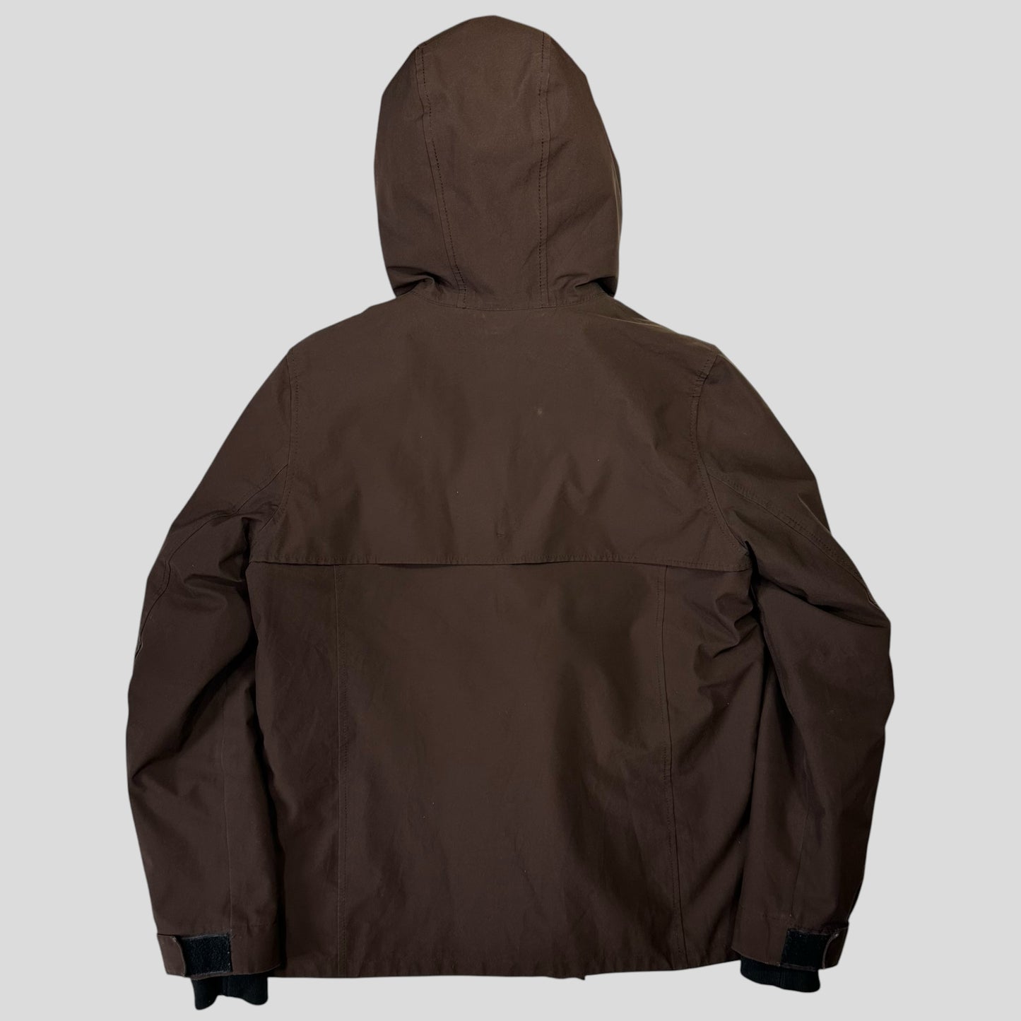 Prada Sport 2002 3 in 1 Brown Ventilated Goretex Technical Jacket - IT46
