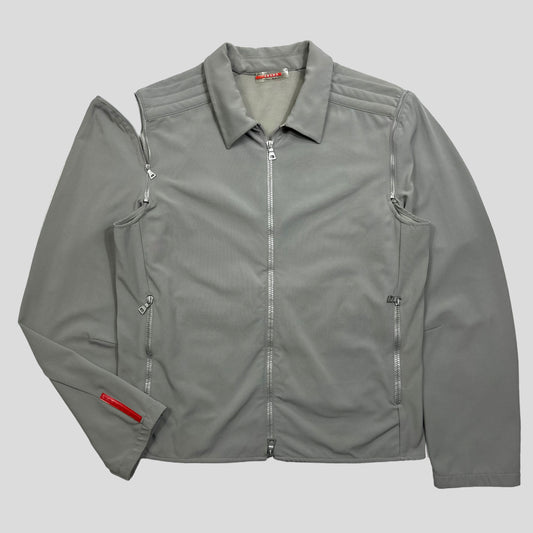 Prada Sport SS00 Modular Soft Nylon Technical Jacket / Vest - M/L