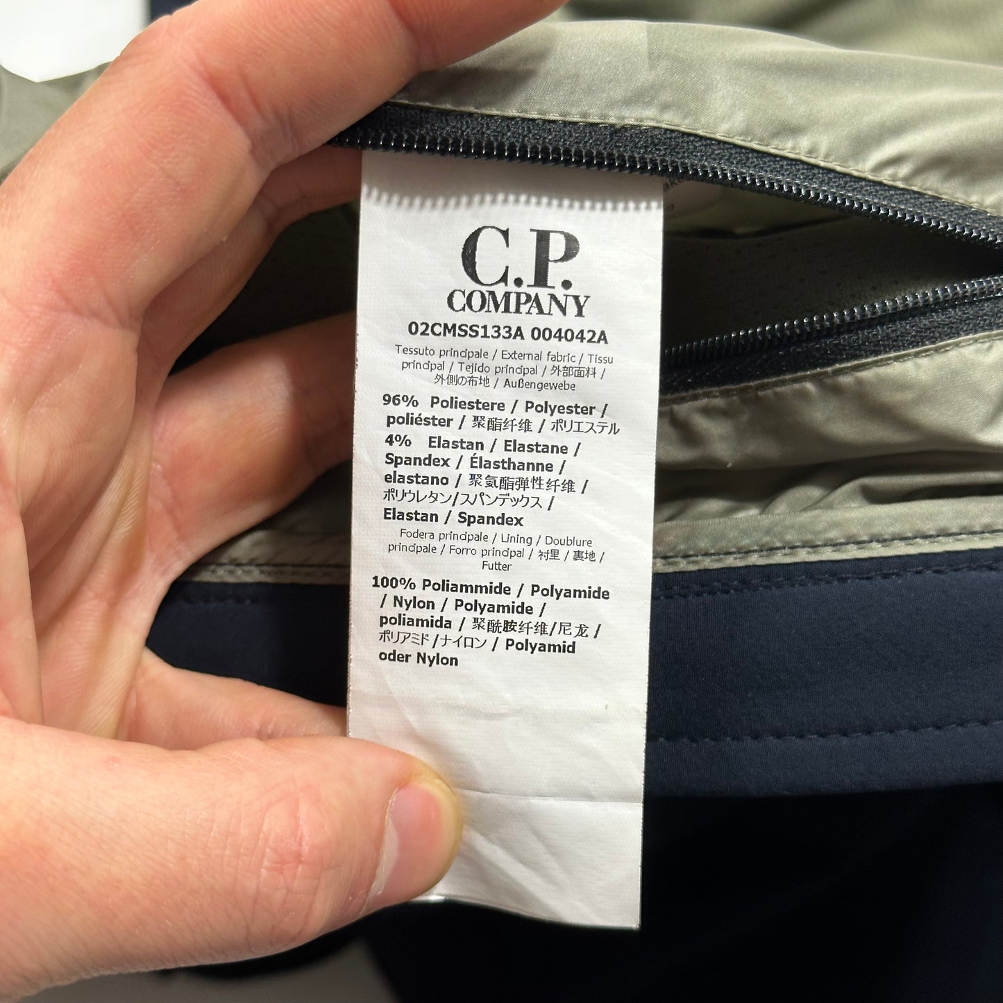 CP Company Soft Shell Goggle Jacket - L