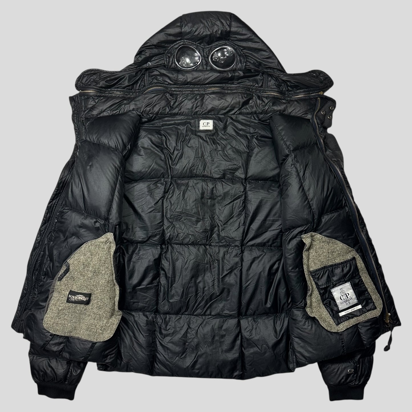 CP Company 00’s Nylon Goose Down Goggle Puffer Jacket - IT56 (L/XL)