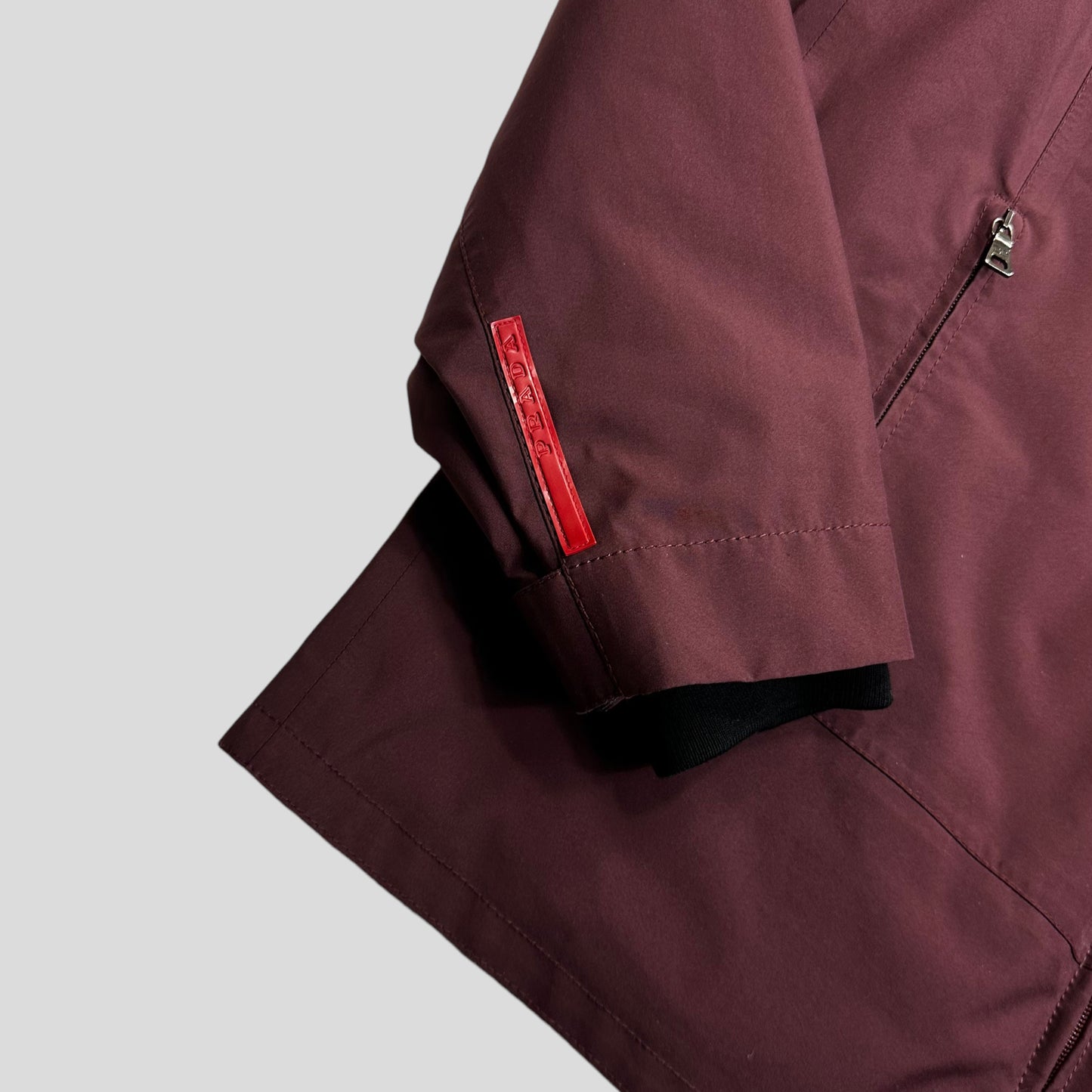 Prada Sport 00’s 3 in 1 Plum Goretex Jacket + Padded Nylon Bomber - IT50 (L)