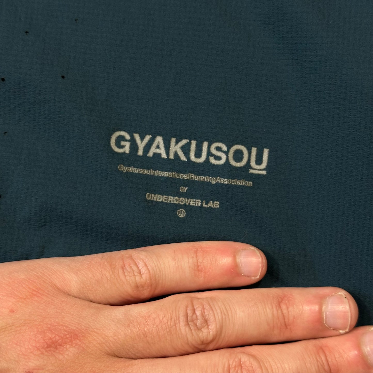 Nike x Undercover Gyakusou SS16 Laser Cut Ventilated Jacket - M/L