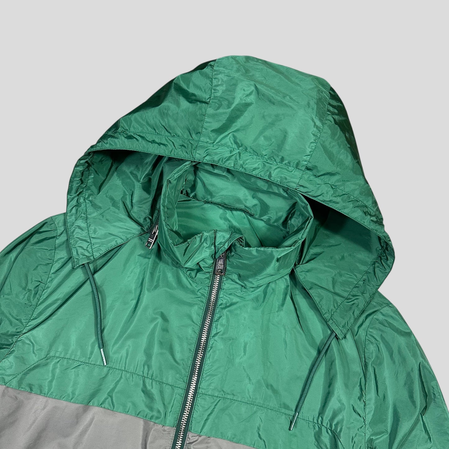 Prada 2017 Red Tab Tri-colour Nylon Windbreaker Jacket - IT50 (L)