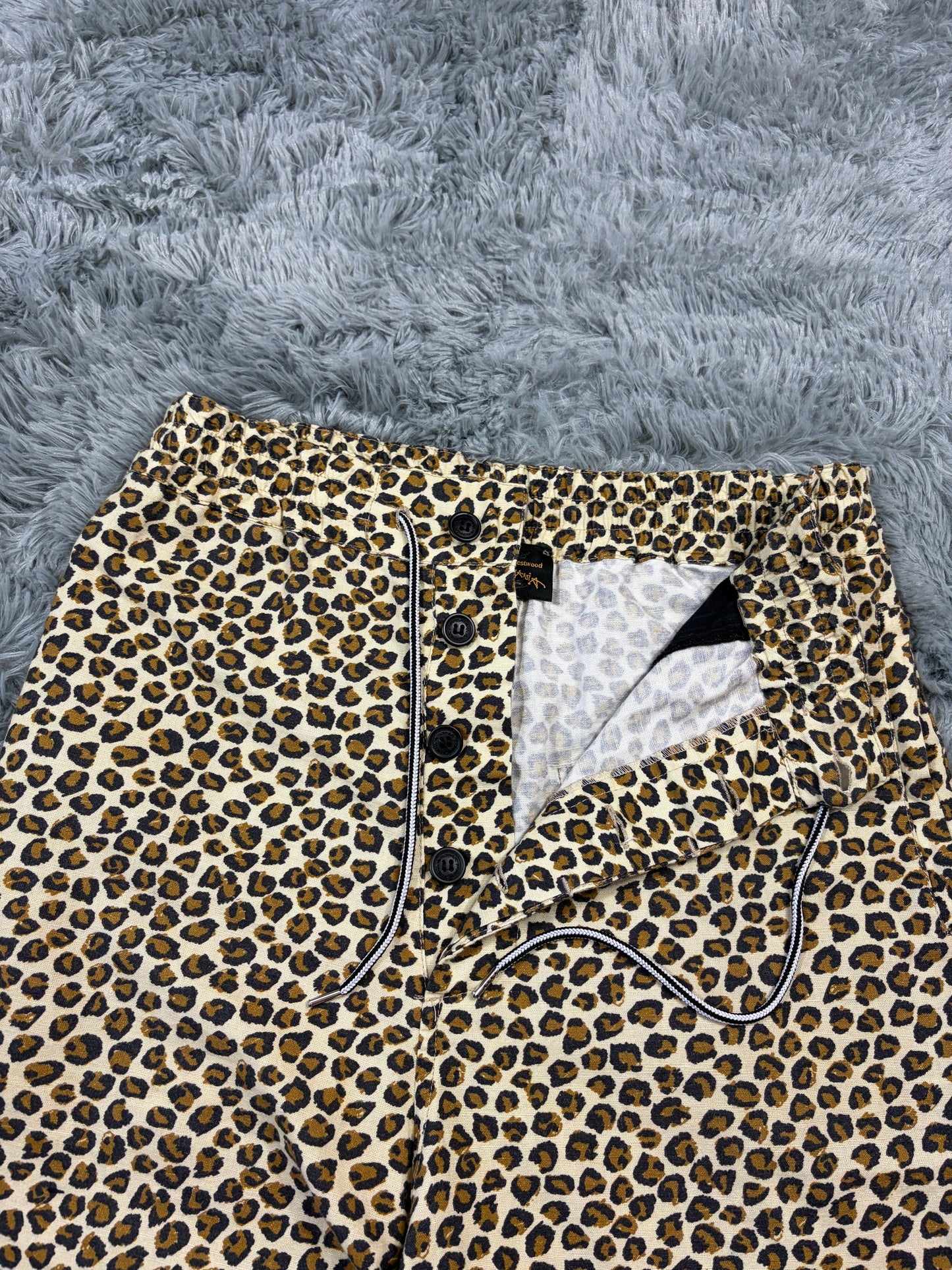 Vivienne Westwood 00’s Anglomania Leopard Print Baggy Shorts - M