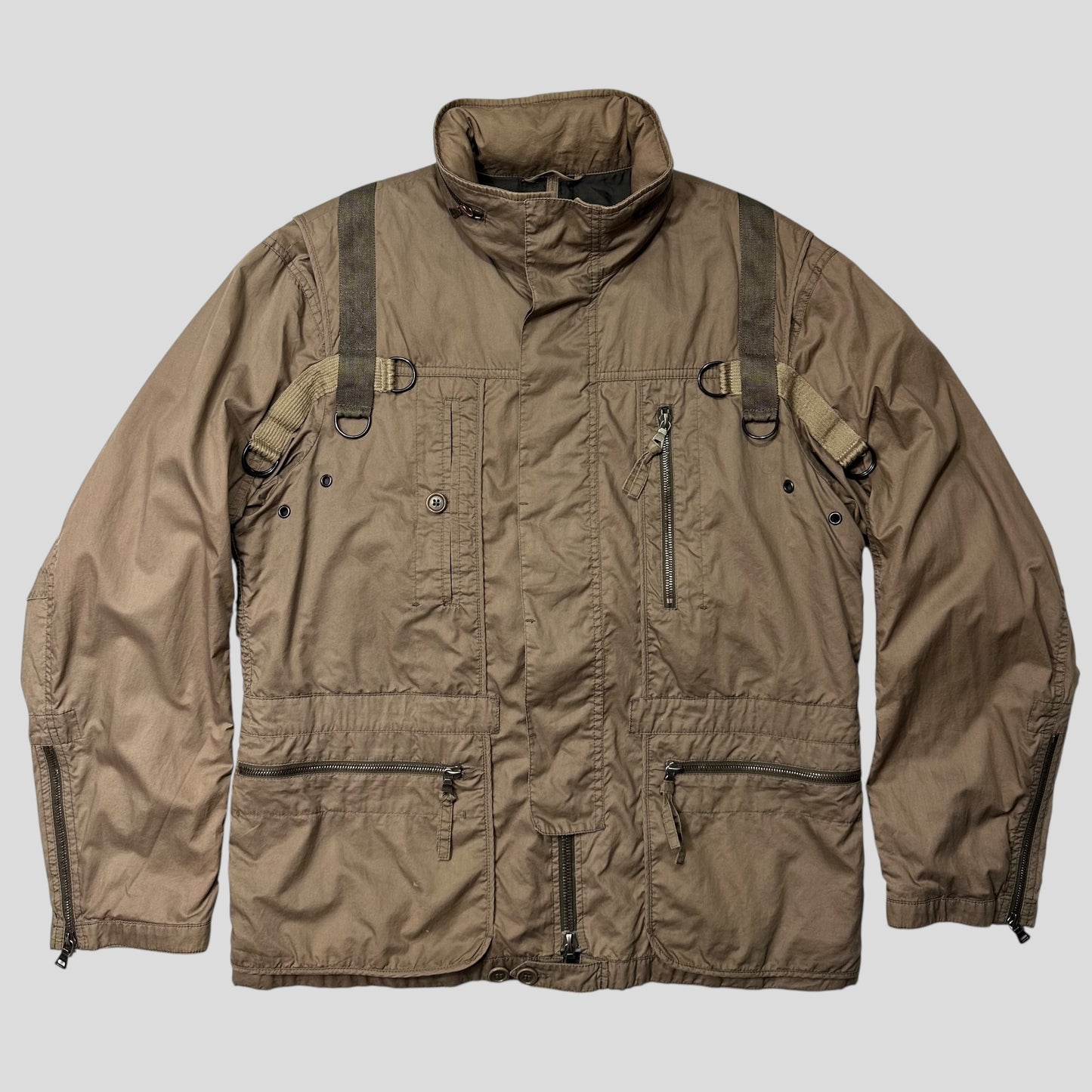 Prada Sport 2003 Cotton Bondage Multipocket Cargo Field Jacket - IT50 (M/L)